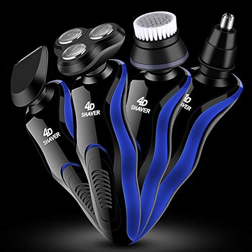 Professional Electric Razor for Men - Wet & Dry USB Rechargeable Shaver with LCD Display | Precision Beard Trimmer for Smooth Shaving at Home, Travel & Gym