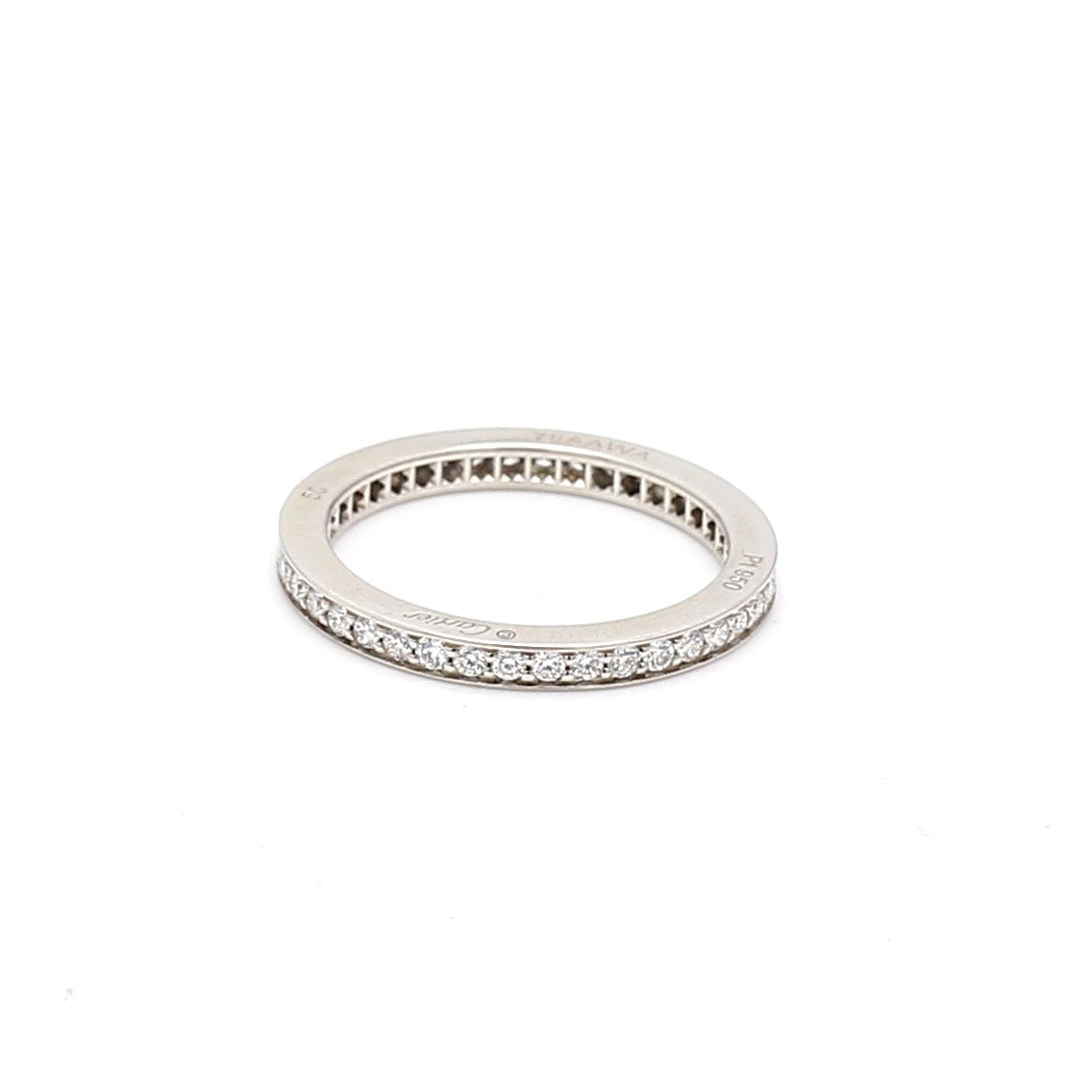 Cartier 0.39 Carat Round Brilliant G VS1 Diamond Platinum Engagement Ring for Women - Perfect for Proposals, Anniversaries & Special Occasions