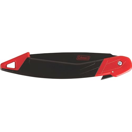 Coleman Rugged Folding Saw - Heavy Duty Camping & Survival Saw with Black/Red Handle for Outdoor Adventures, Wood Cutting, Bushcraft & Emergency Preparedness