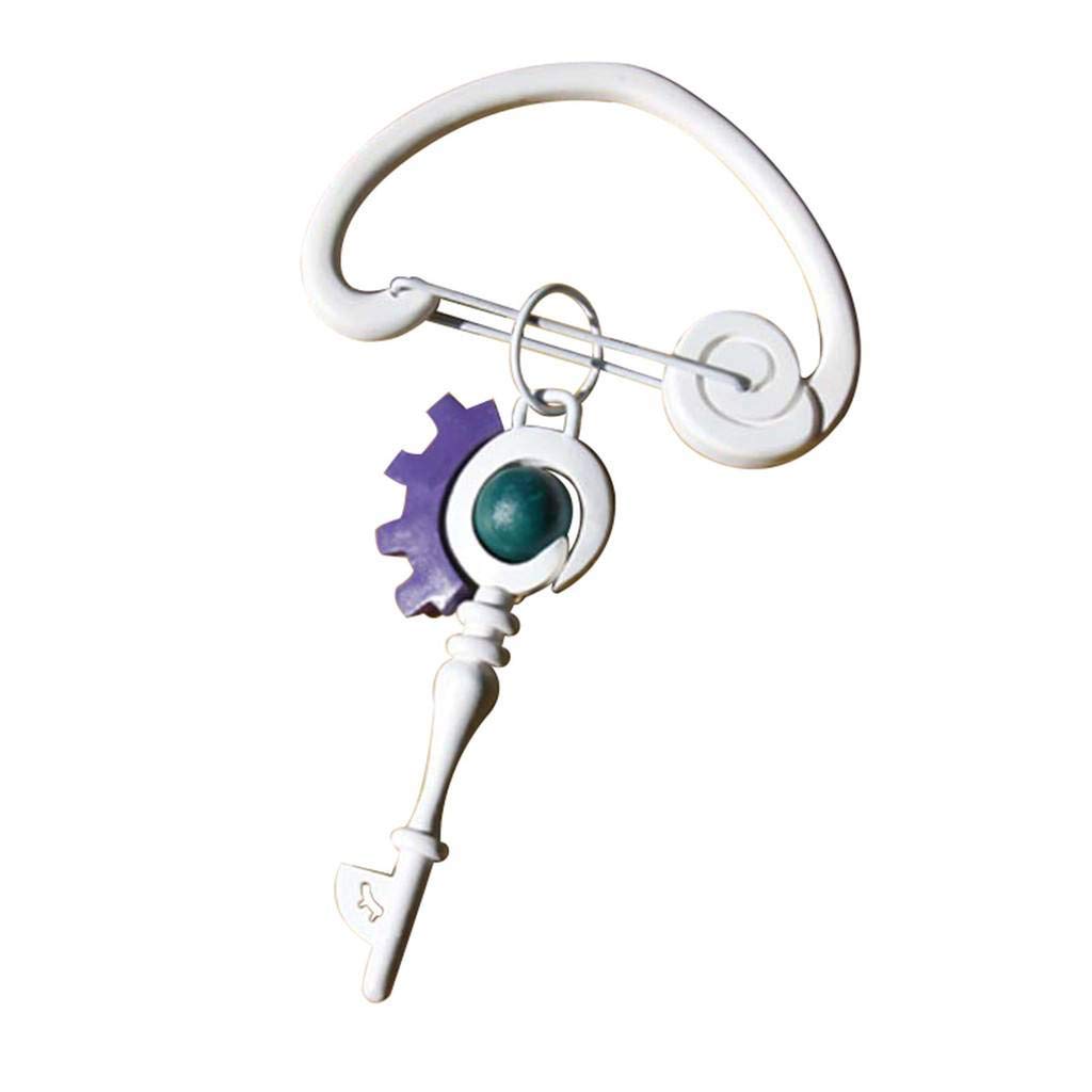 MTXC Dream Eater Merry Cosplay Keychain - White Anime Prop for Cosplay, Collection & Gift Giving | Perfect for Anime Conventions, Halloween Costumes & Kawaii Accessories