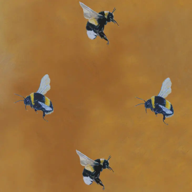 Bumble Bee Oil Wrapping Paper - Eco-Friendly Gift Wrap for Birthdays, Baby Showers & Spring Parties