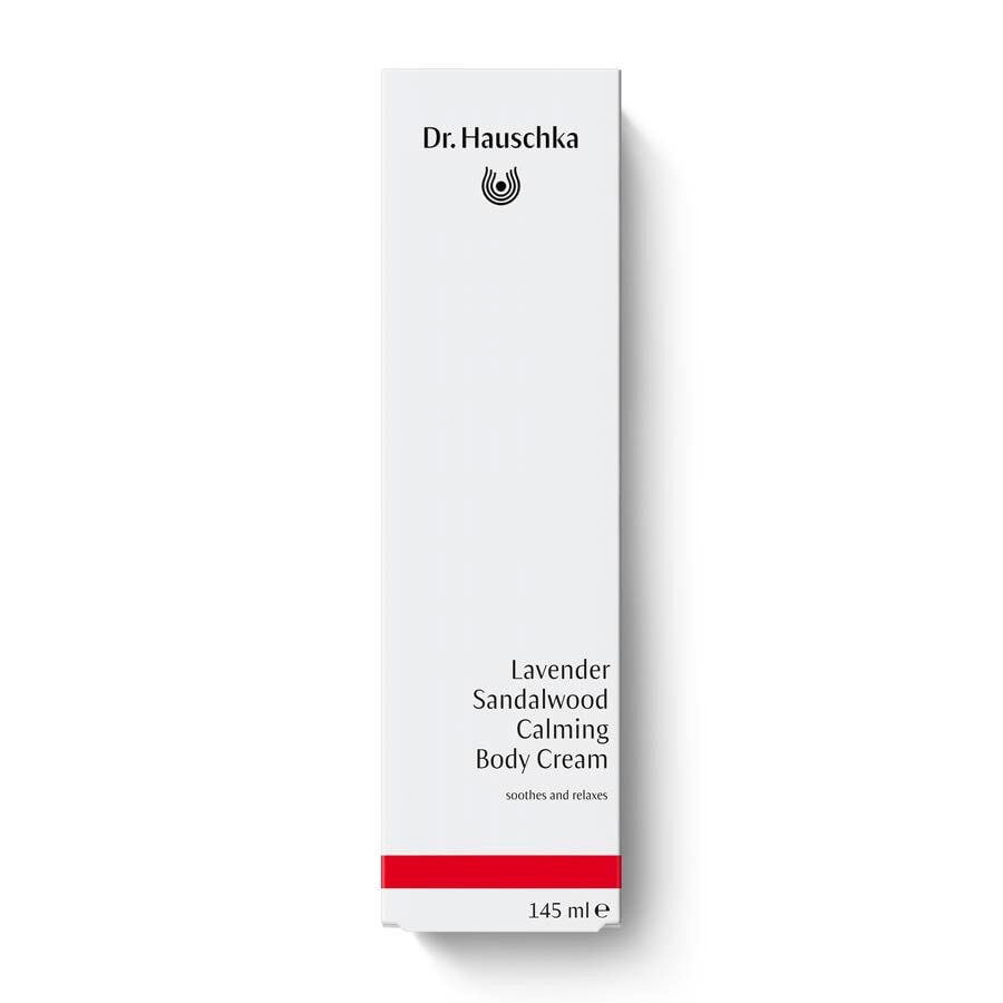 Dr. Hauschka Lavender Sandalwood Calming Body Cream - Organic Moisturizer for Dry, Sensitive Skin | Relaxing Aromatherapy for Stress Relief & Better Sleep