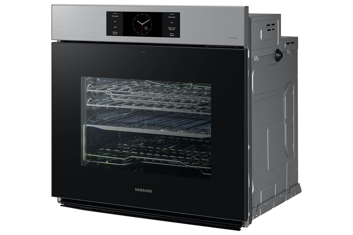 Samsung BESPOKE 5.1 cu. ft Stainless Steel Smart Wall Oven - NV51CG700SSRAA | Built-in Convection Oven for Modern Kitchens, Perfect for Baking, Roasting & Entertaining