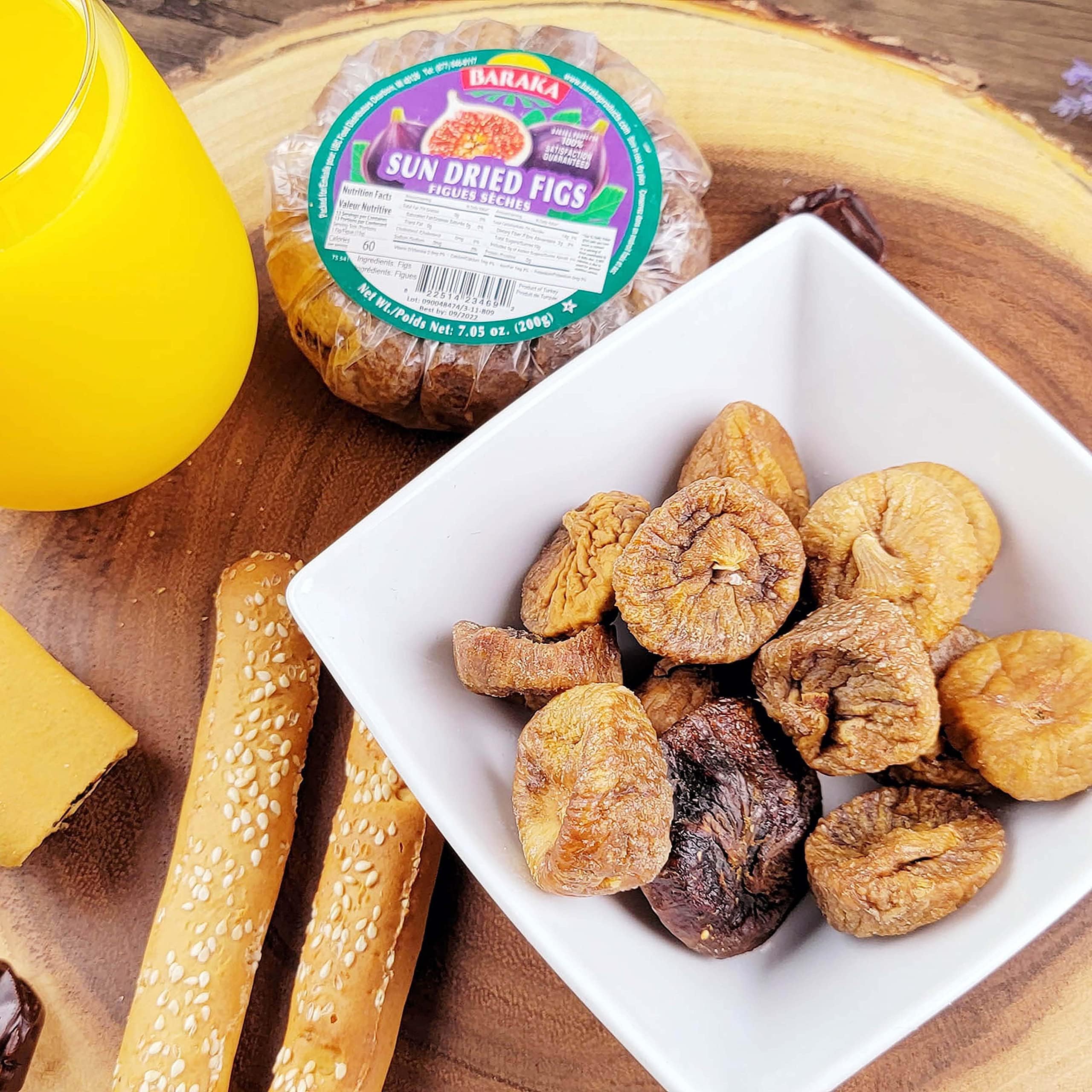 Organic Dried Figs - No Sugar, Vegan Snack, High Fiber | Healthy On-the-Go Treat