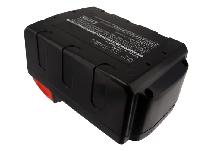 Synergy Digital Milwaukee M18 JSR-0 Compatible 18V 4000mAh Li-Ion High Capacity Replacement Battery - Perfect for Milwaukee 2198323 Power Tools, Drills, Saws & Construction Projects