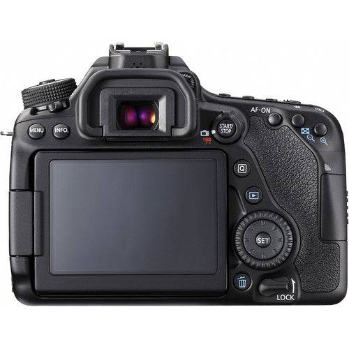 Canon EOS 80D DSLR Camera with 18-55mm Lens Kit - Professional Photography for Beginners, Vlogging & Travel - Includes EF-S 18-55mm f/3.5-5.6 IS STM Lens
