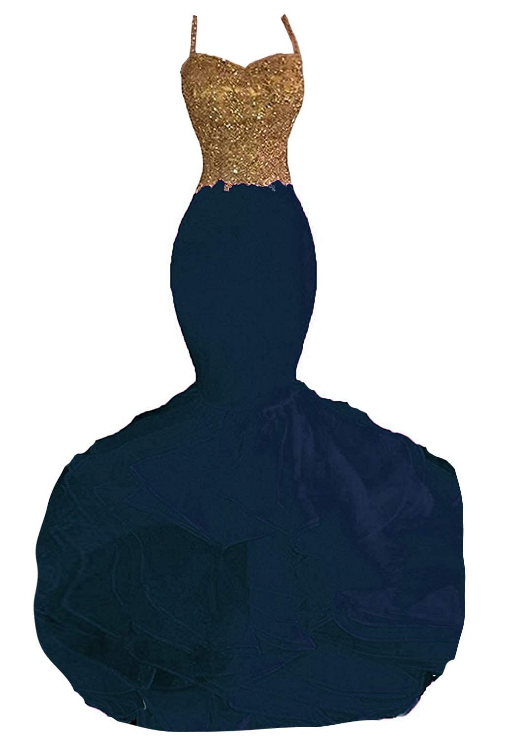 Elegant Embroidery Lace Mermaid Prom Dresses for Women - Long Formal Evening Gowns with Splicing Design | Perfect for Homecoming, Wedding Guest & Special Occasions