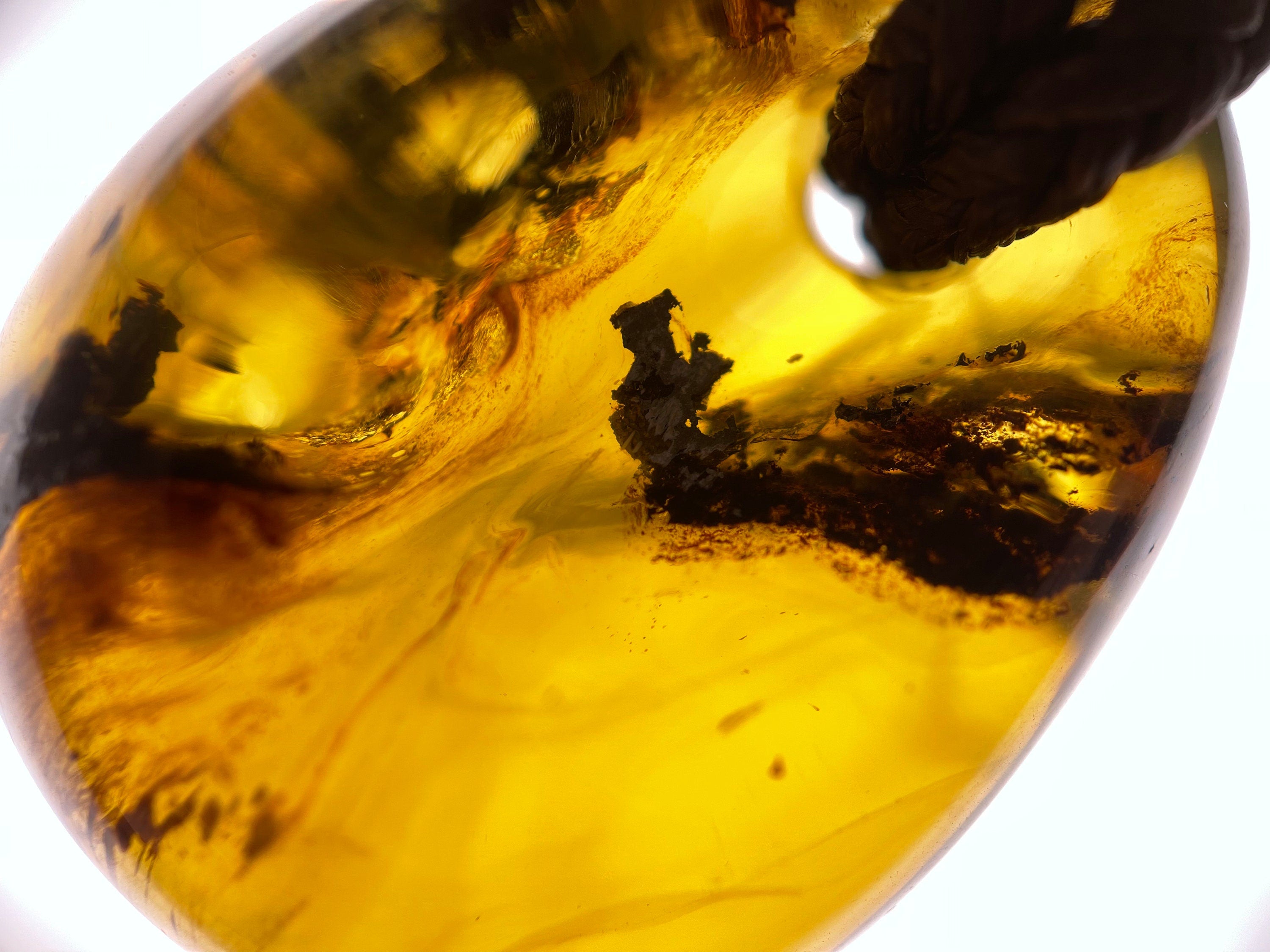 AMBER Crystal Necklace - Handmade Healing Stone Pendant for Women | Natural Baltic Amber Jewelry for Energy & Chakra Balance | Perfect for Meditation, Yoga & Spiritual Gifts