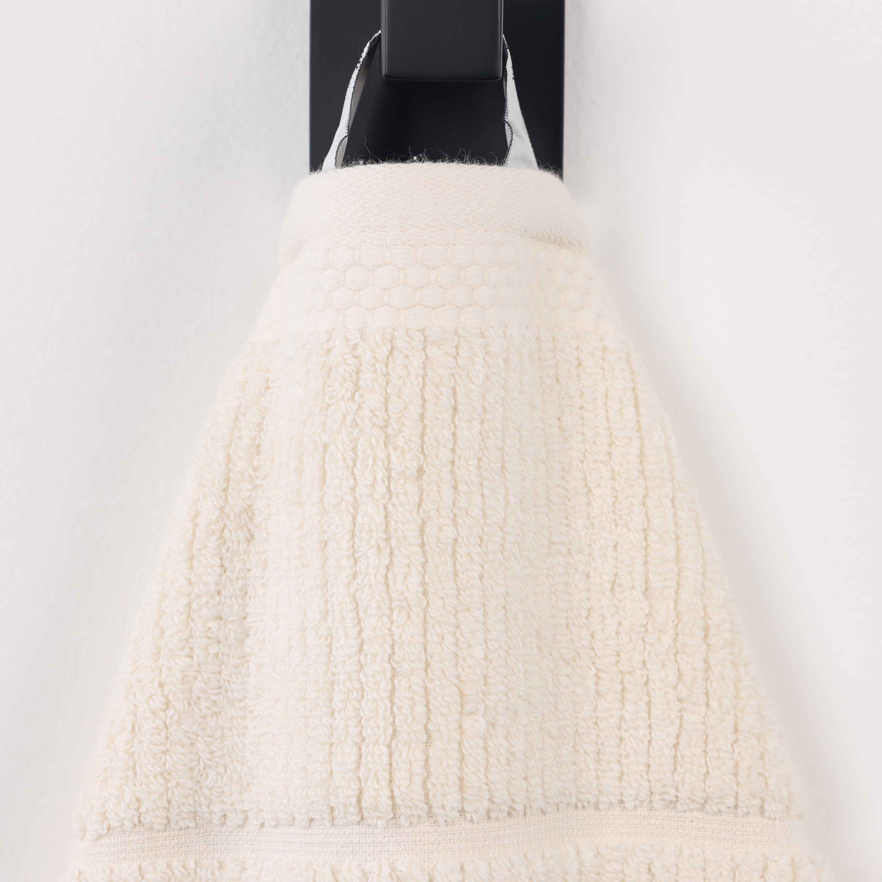 Milo Smart Twist Cotton 3-Piece Towel Set - Soft, Absorbent & Durable Ribbed Design for Bath, Spa & Home Decor - Perfect for Gifts & Luxury Bathroom Essentials