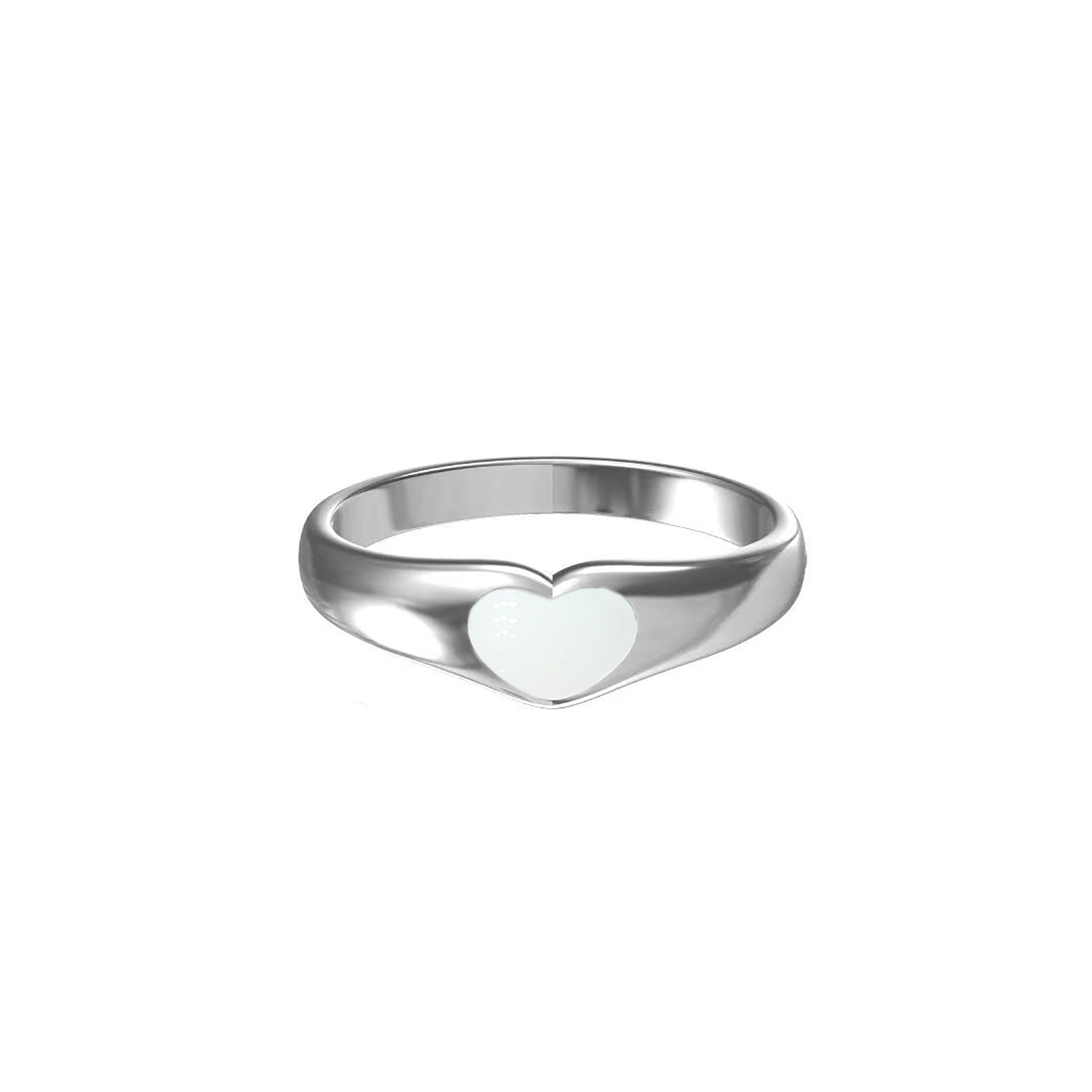 Eternal Heart Breast Milk Keepsake Ring - Personalized Memorial Jewelry for Moms - Perfect for Cherishing Precious Memories of Motherhood and Baby's First Years