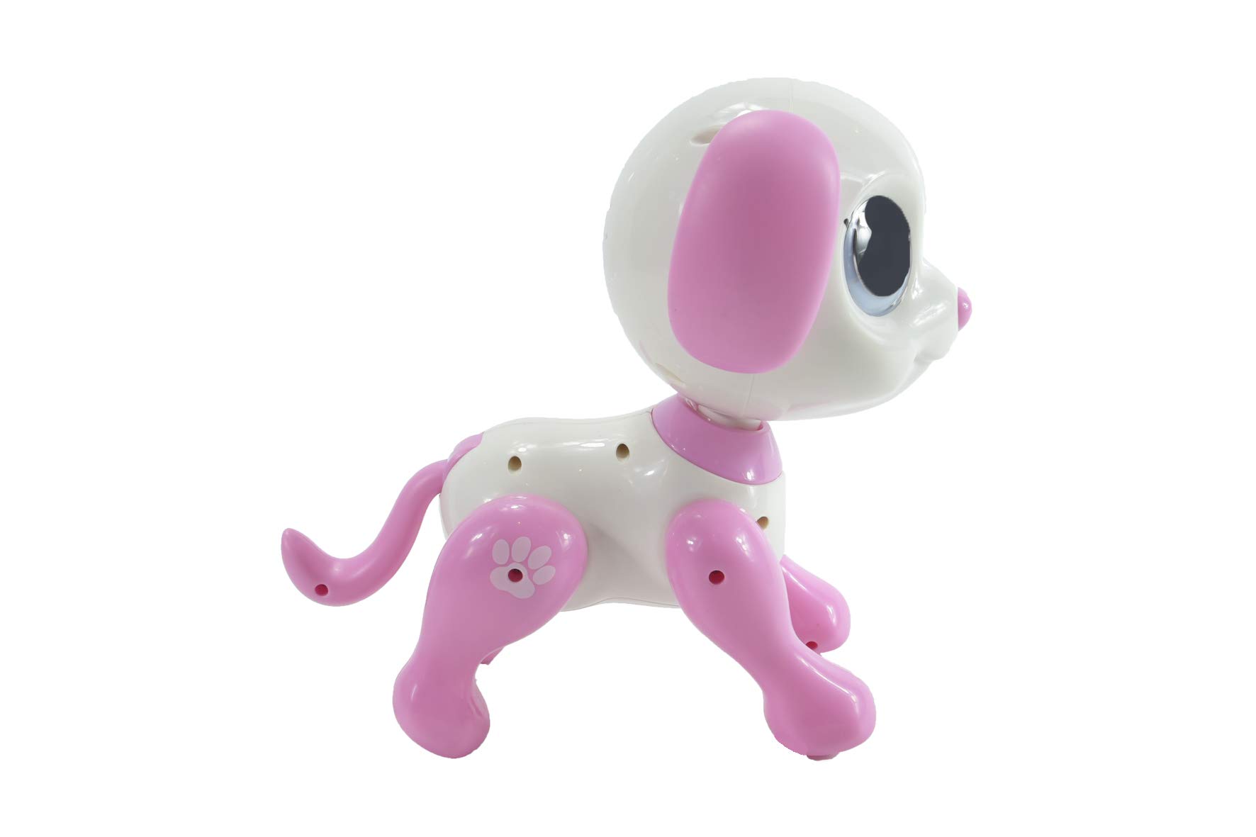 Smart Interactive Robot Puppy Toy - Pinky the AI Pet Companion for Kids | STEM Learning & Fun Playtime Gift for Children