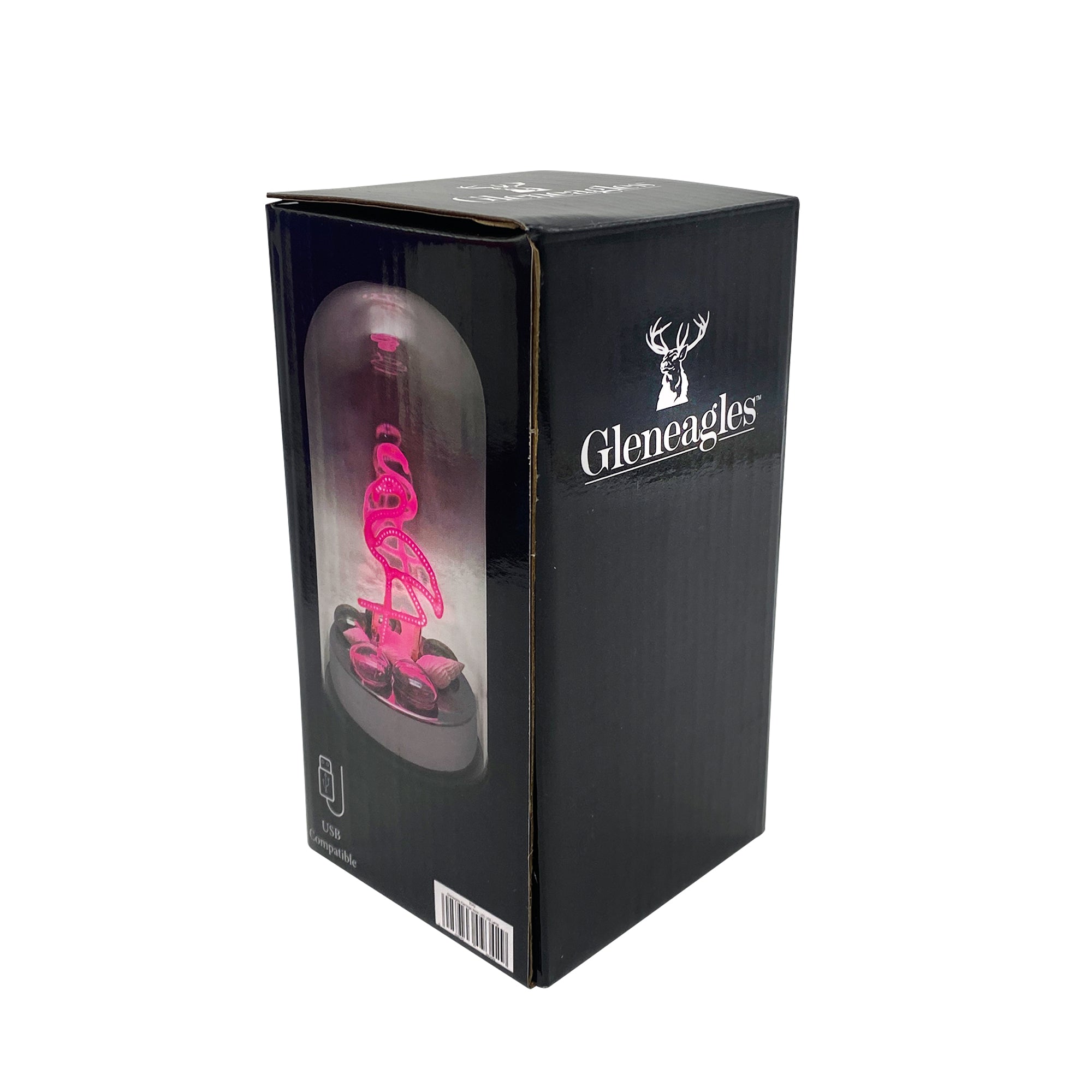 Gleneagles Flamingo Neon LED USB Lamp - Pink Glow Night Light for Bedroom, Kids Room, Party Decor & Gaming Setup - USB Powered Desktop Mood Lighting