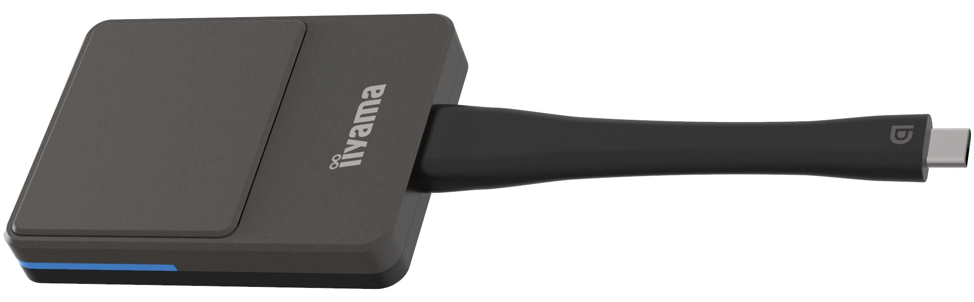 Iiyama WP D002C Wireless Presentation Dongle with USB-C Connector - Compatible with Large Format Displays LHxx54, TExx12MIS & TExx14MIS Series | Perfect for Business Meetings, Classroom Presentations & Conference Room Setups