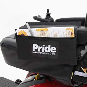 Pride Mobility 小型代步车扶手马鞍包 DWR1020D010 - 便携储物解决方案，适用于日常出行和户外活动