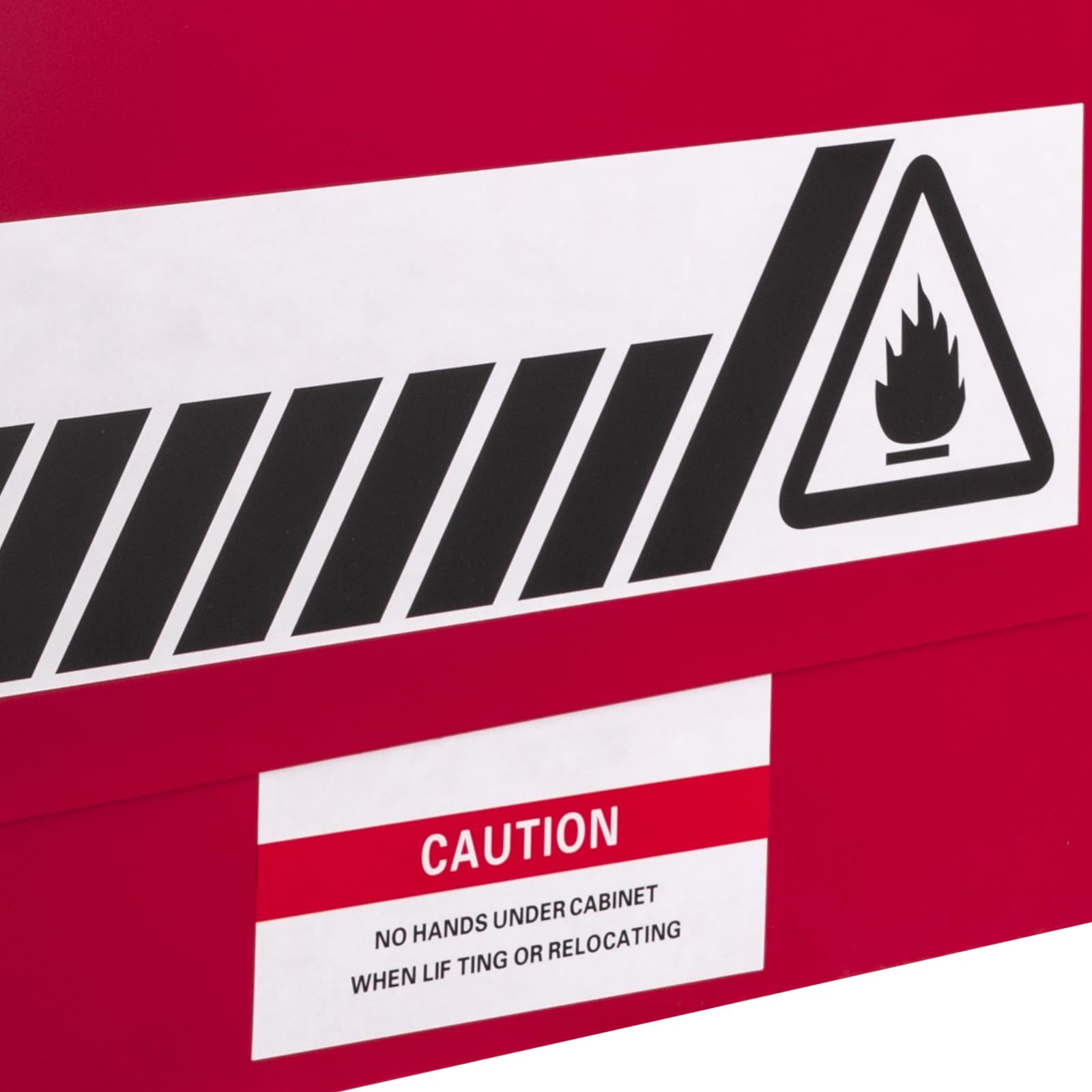 4 Gallon (15L) Flammable Safety Cabinet - Hazardous Chemical Storage for Commercial, Industrial & Home Use - 17