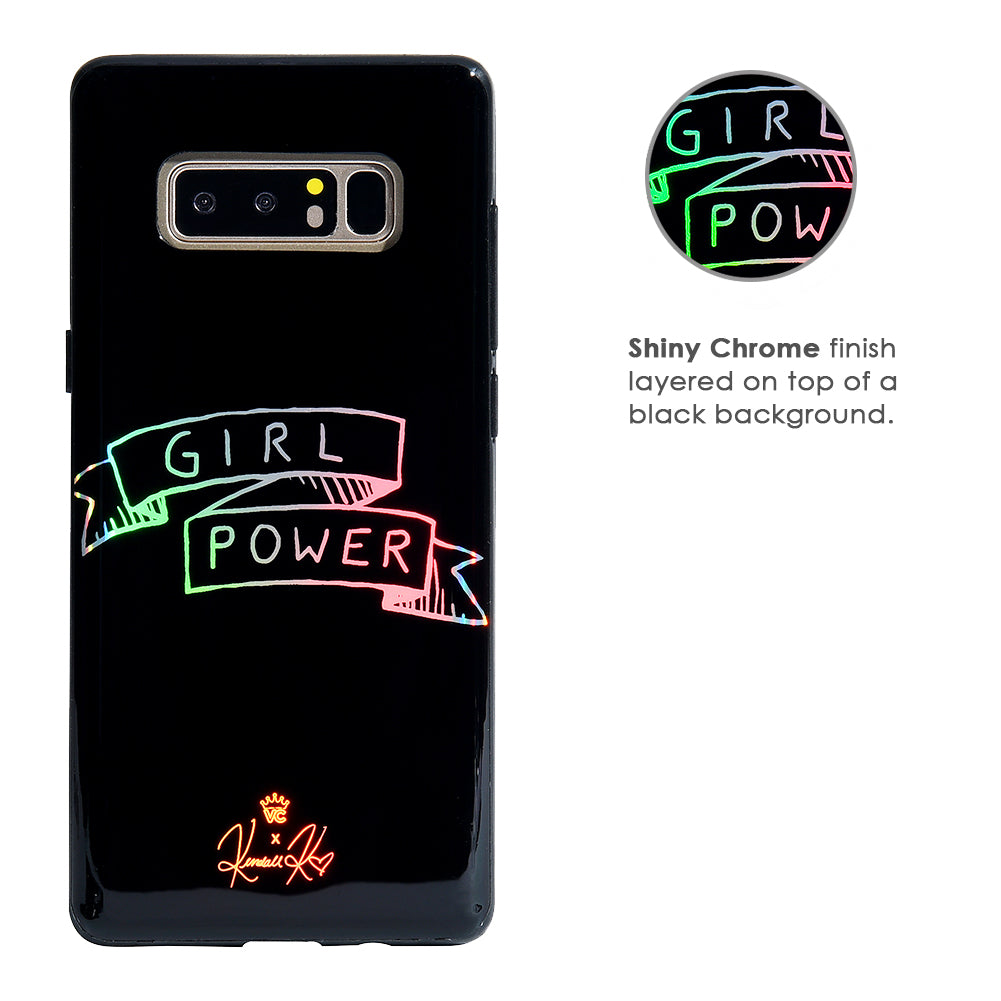 Kendall Vertes Girl Power iPhone Case - Trendy & Protective Phone Cover for Women - Perfect for Everyday Use, School & Work