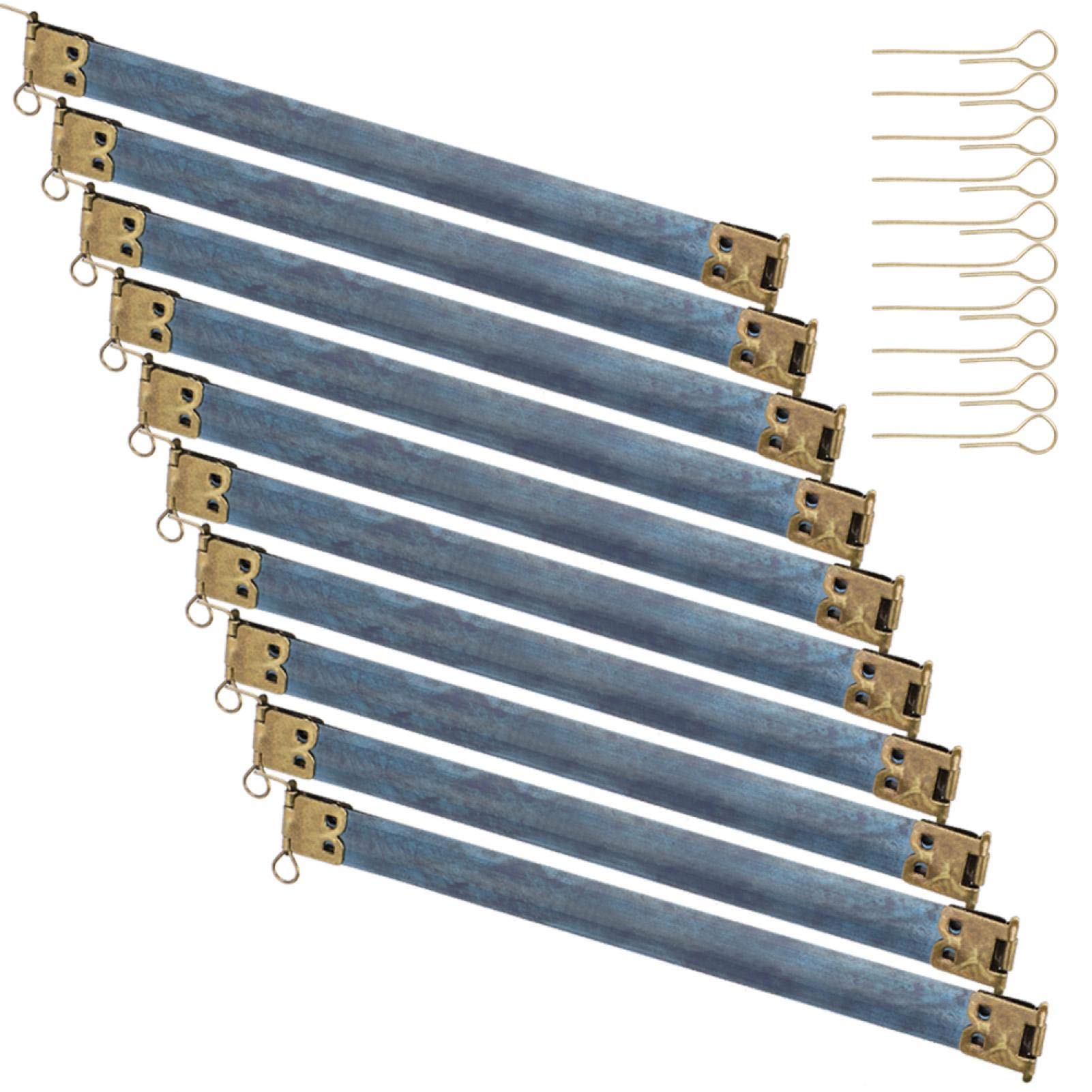 Vintage Sewing DIY Purse Frame Kit - 10Pcs Internal Metal Bag Frames for Handbags, Shoulder Bags & Coin Purses - Perfect for Crafting Retro Style Bags and Accessories
