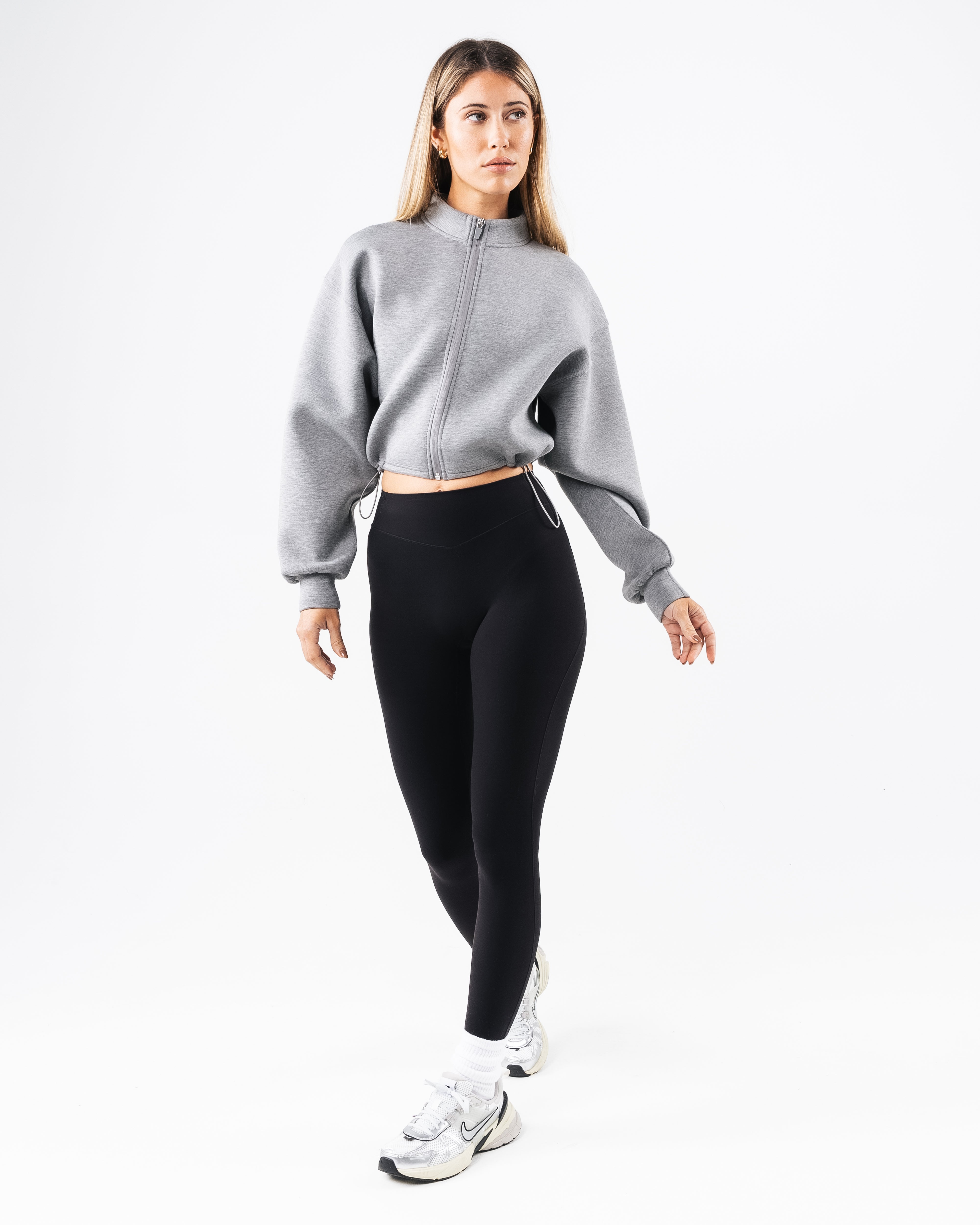 ELMTS Women's Lightweight Heather Cloud Jacket - Stylish & Comfortable Outerwear for Casual Wear, Travel & Outdoor Activities