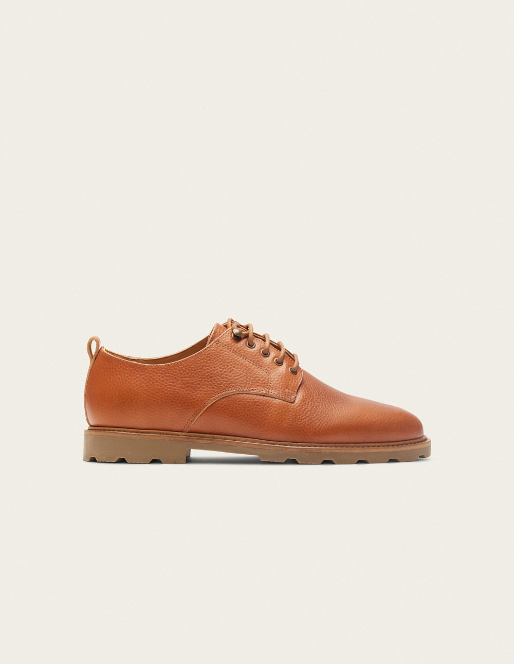 Simon Derby Shoes - Genuine Leather Pull Up Grain Honey Brown for Men | Perfect for Casual Wear, Office & Outdoor Activities