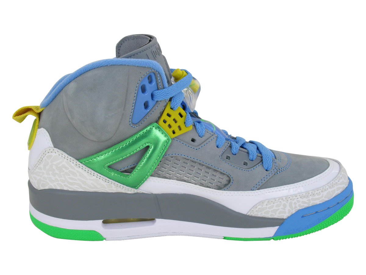 Nike Air Jordan Spiz'ike Men's Basketball Shoes - Size 10.5 M US - Stealth Black/Grey (315371-056) | High-Performance Sneakers for Basketball, Streetwear & Casual Wear