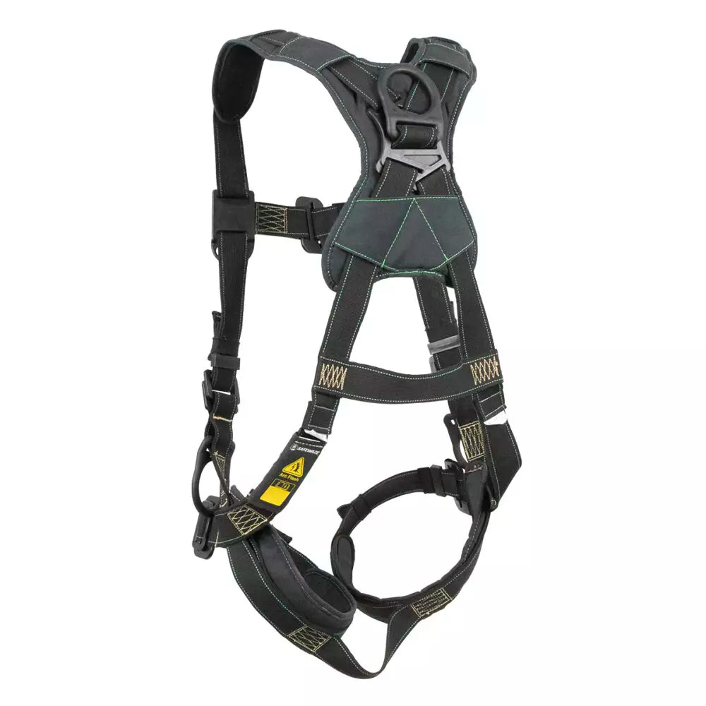 Arc Flash Full Body Harness - DE 3D & DE MB Chest/Legs Protection - Heavy Duty Safety Gear for Electrical Workers & Industrial Use