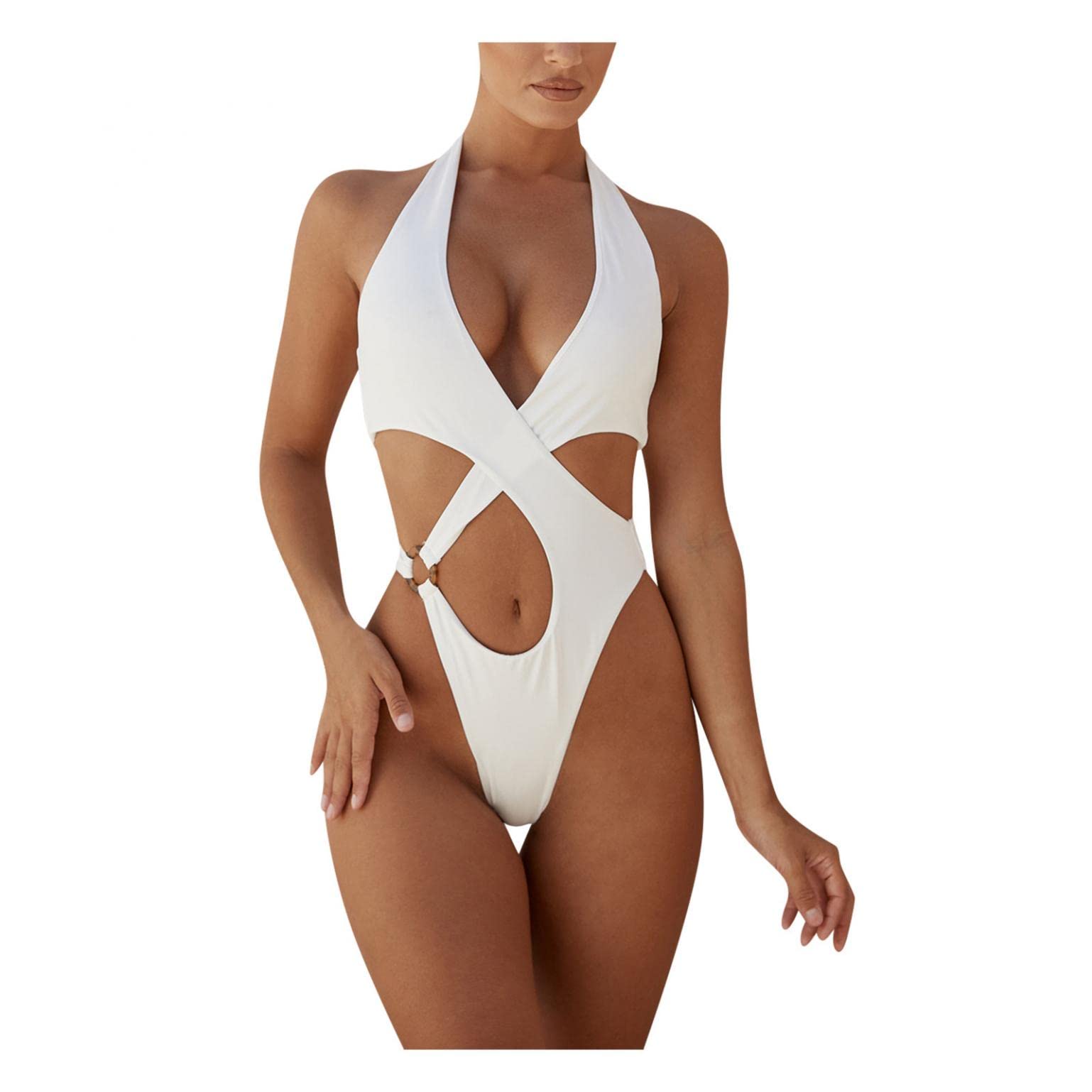 Women's One Piece Swimsuits - Full Coverage Vintage High Cut Sexy Bathing Suits for Beach, Pool & Vacation | Perfect for Swimming, Sunbathing & Holiday Getaways