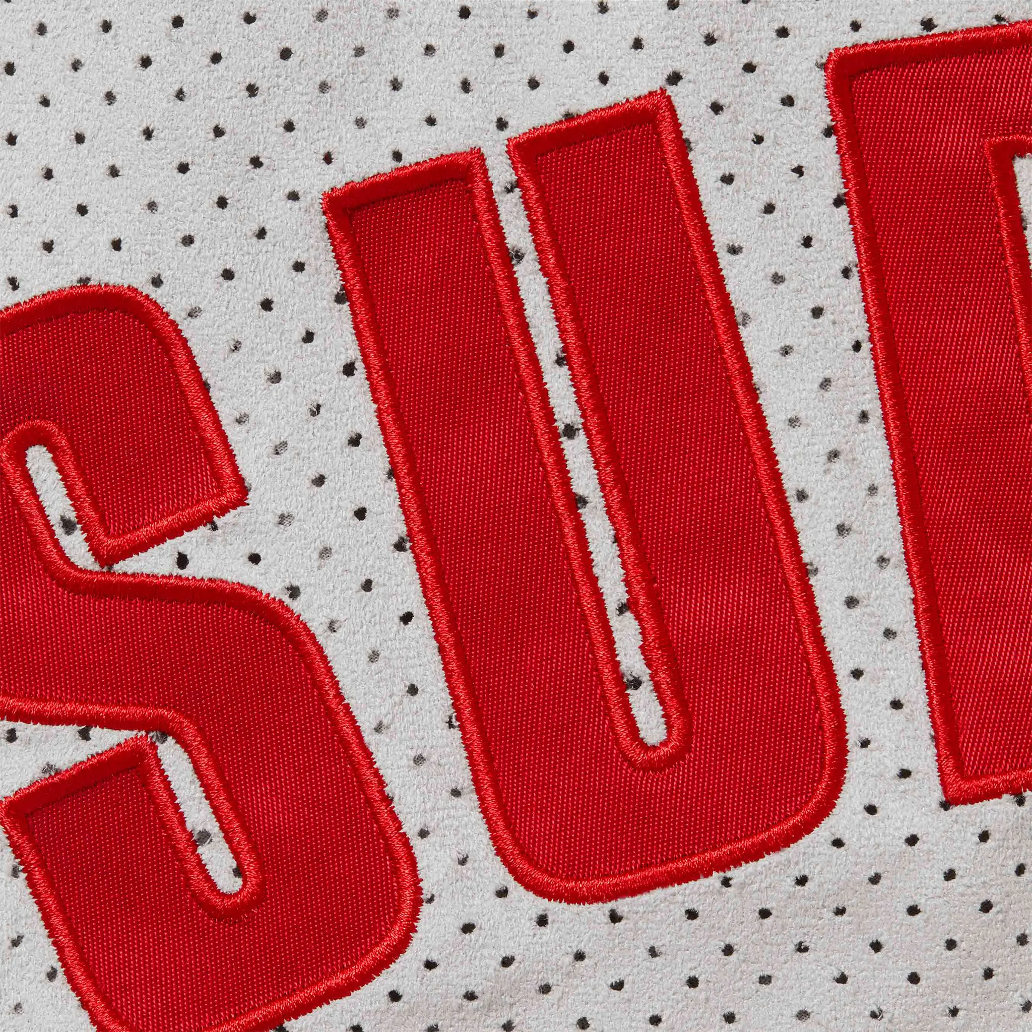 Supreme Ultrasuede Mesh Grey Baseball Shorts for Men - Comfortable & Stylish Casual Wear for Sports, Gym, and Everyday Outfits