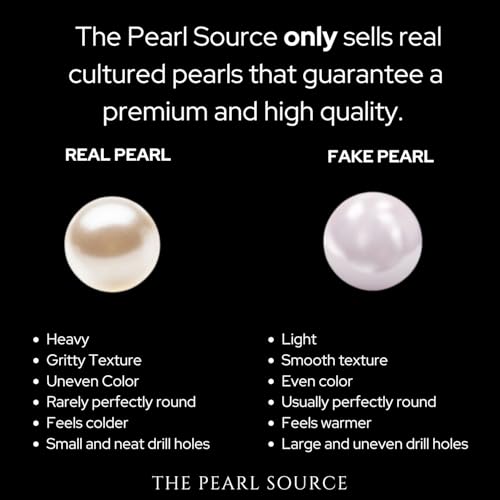 14K Gold 7-8mm Round Pink Freshwater Cultured Pearl Stud Earrings for Women | Elegant Pearl Jewelry Gifts for Christmas, Holidays, Anniversary & Special Occasions | Perfect for Weddings, Parties & Everyday Wear