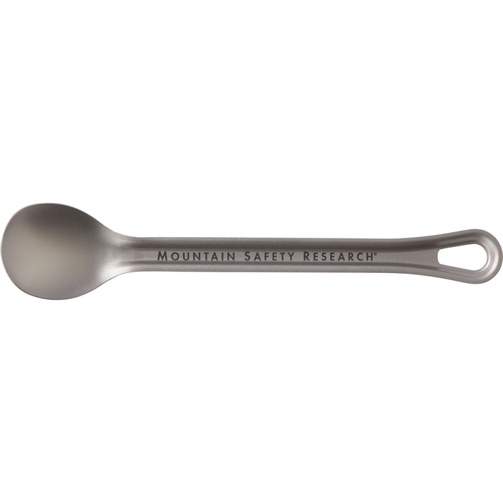 MSR Titan Long Spoon - Ultralight Camping Spork for Backpacking, Hiking & Outdoor Adventures - Durable Titanium Cutlery for Travel, Picnics & Survival Gear