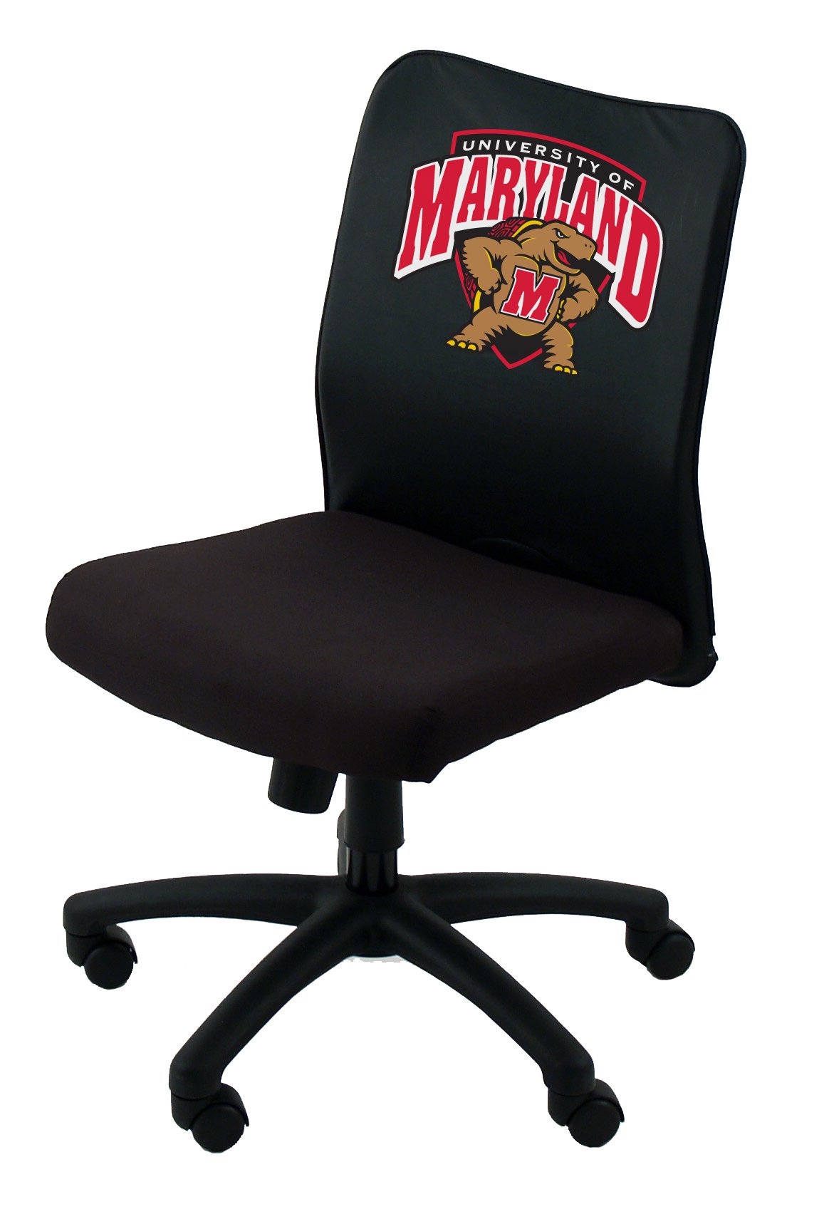 Maryland Terrapins NCAA Officially Licensed Office Chair - Comfortable Gaming & Work Desk Chair for College Sports Fans - Perfect for Home, Office & Dorm Room Decor