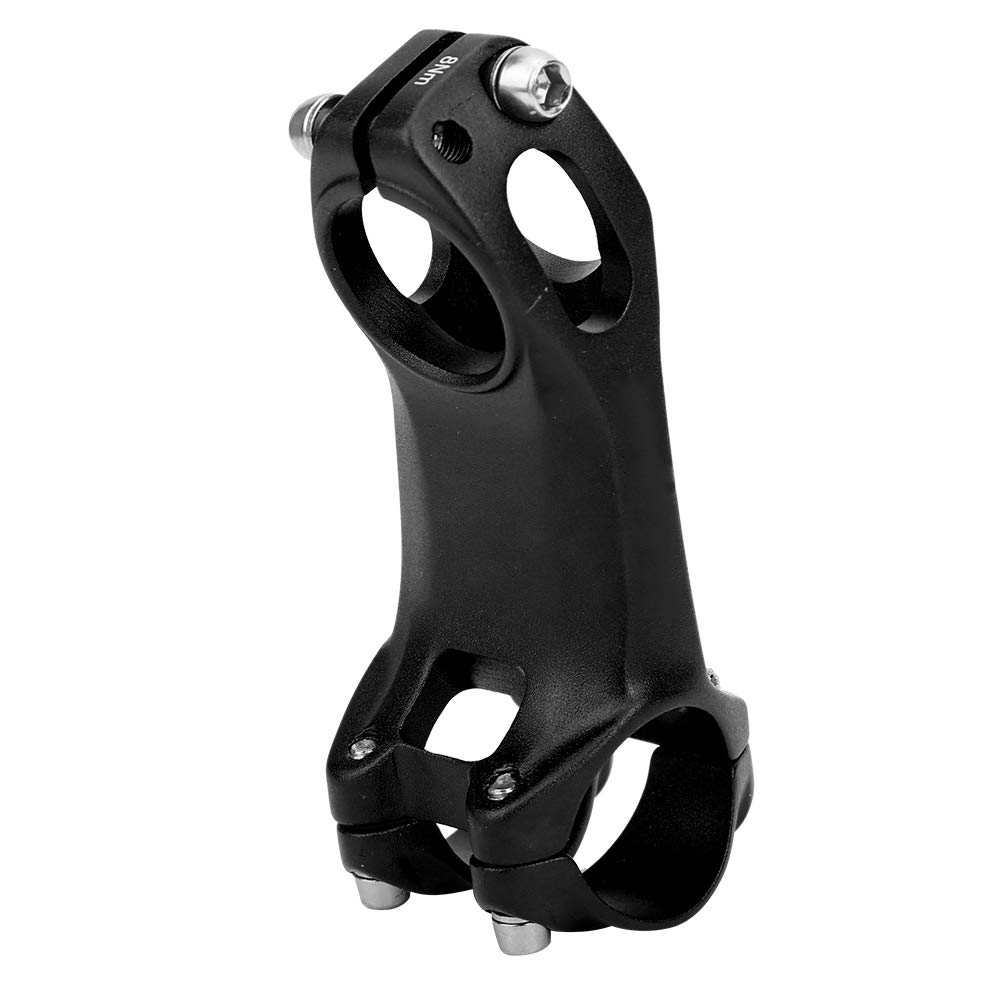 ZTTO XC Lightweight Aluminum Alloy Bike Stem - 31.8mm Negative Angle Handlebar Riser for MTB/Road Bikes - Durable Cycling Component for Trail Riding & Commuting