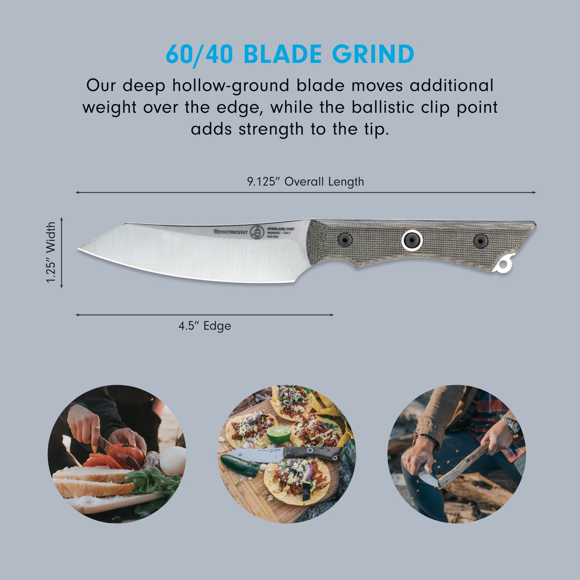 Messermeister Overland Chef 4.5