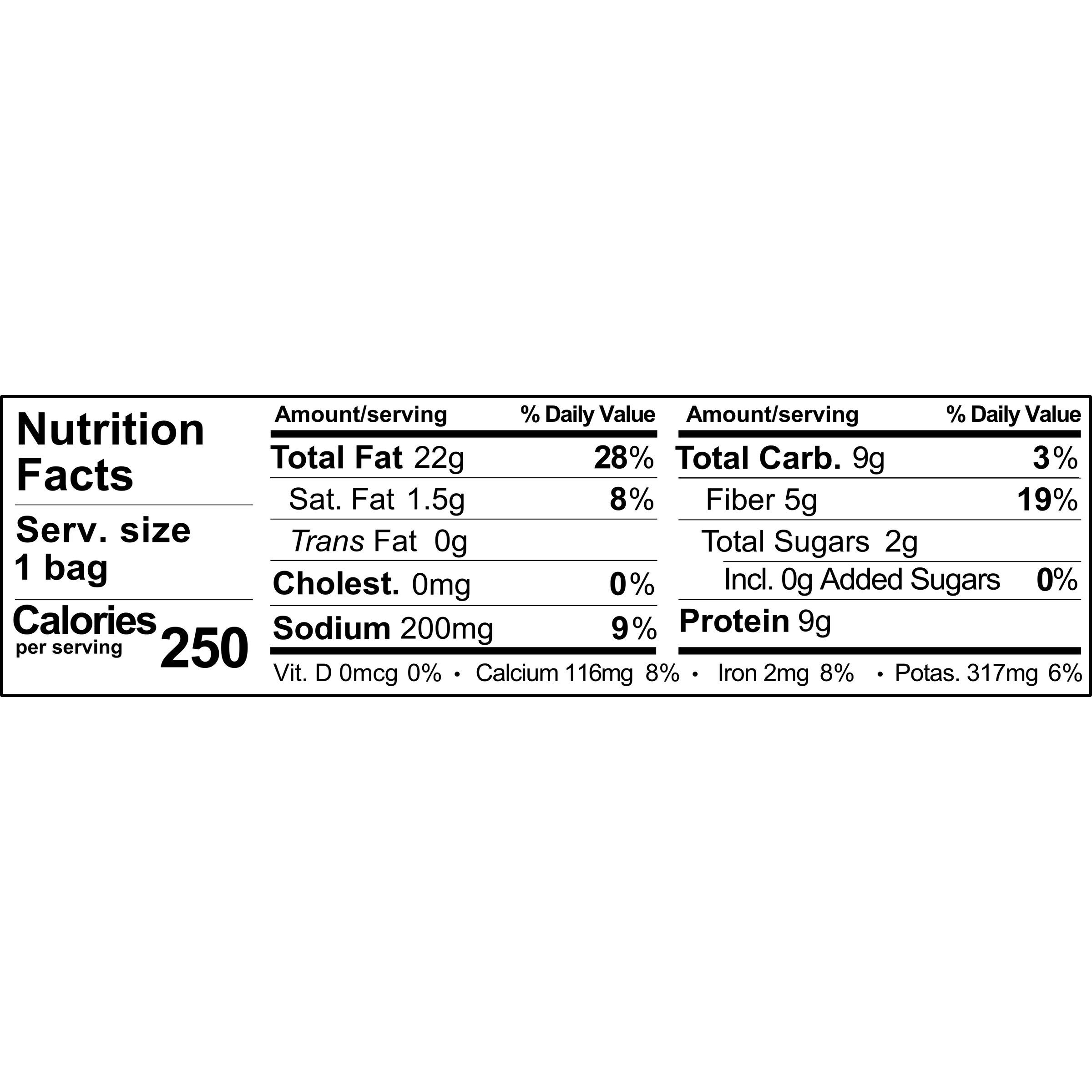 Sahale Snacks California Dry Roasted Almonds - 1.5oz (Pack of 9) | Healthy Protein Snack for Hiking, Office & Travel | Gluten-Free Nuts for Energy Boost