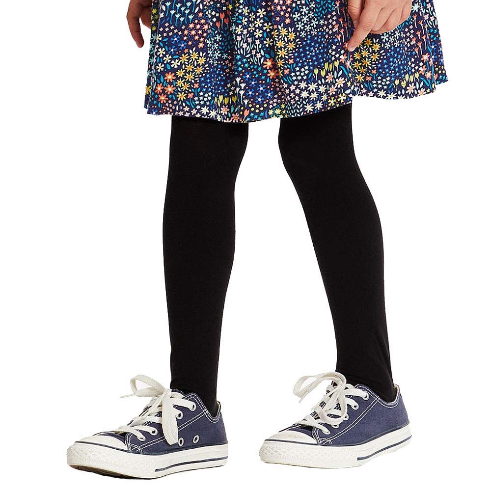 2 Pack Cotton Little Girls' School Dresses - Black, White, Navy Blue, Grey & Burgundy | Comfortable & Breathable for Daily Wear, School Uniforms & Special Occasions
