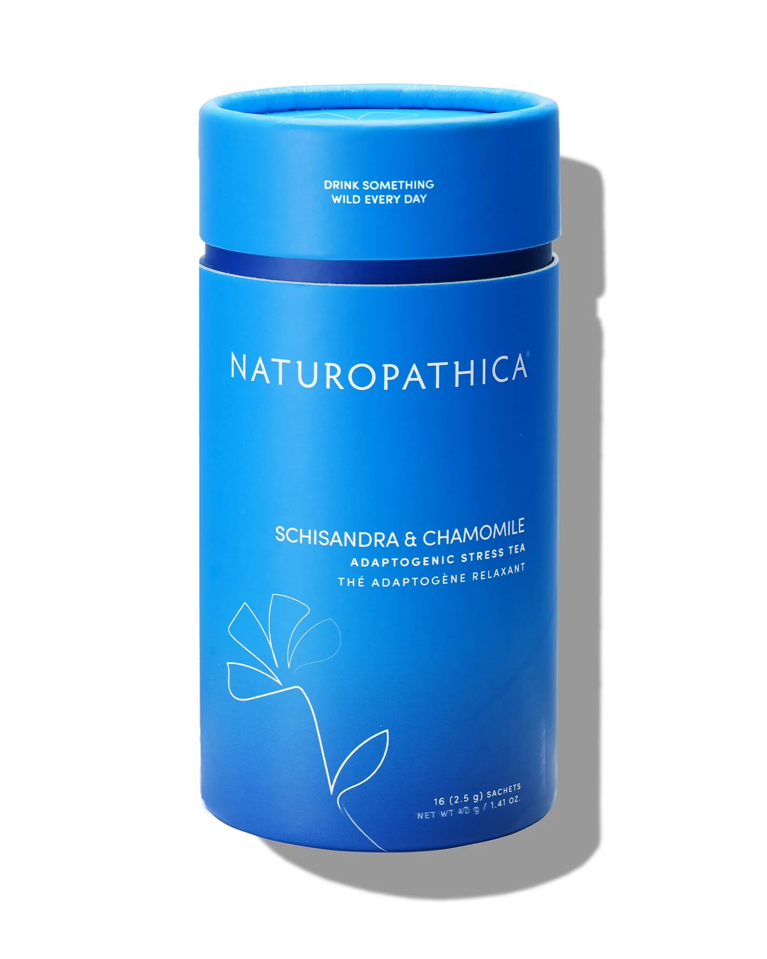 Naturopathica Schisandra & Chamomile Adaptogenic Stress Relief Tea - Herbal Relaxation Blend for Anxiety Relief & Better Sleep - Perfect for Evening Relaxation & Stress Management