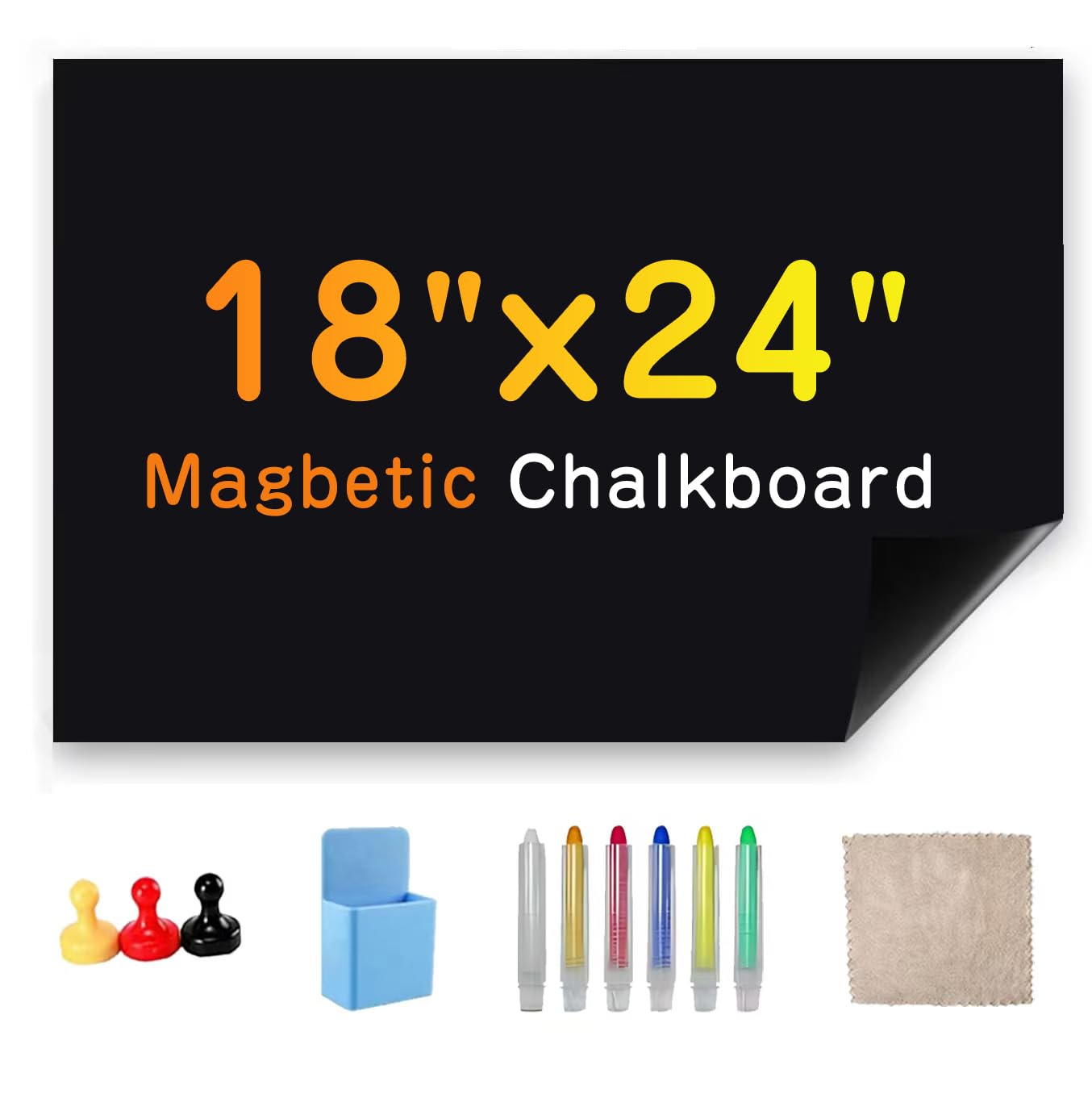 Magnetic Chalkboard Wallpaper - 18