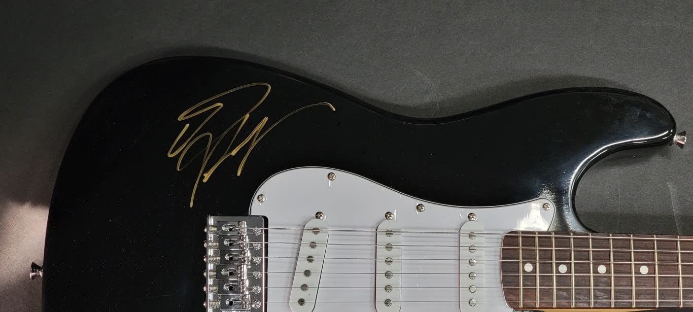 Tom Keifer Autographed Electric Guitar - Hand Signed by Cinderella Lead Singer - JSA Certified FF05000 - Perfect for Rock Memorabilia Collectors & Music Fans