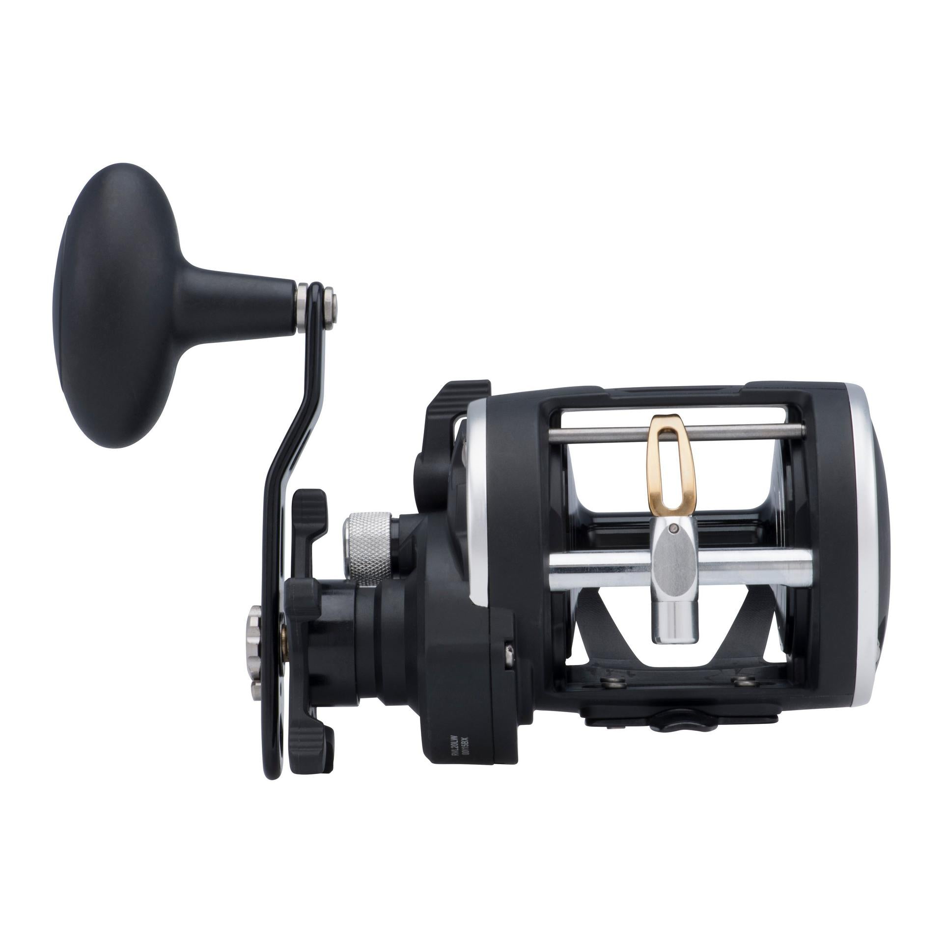 Rival™ Level Wind Conventional Fishing Reel - Smooth Casting & Retrieval for Freshwater & Saltwater Angling - Perfect for Bass, Trout, and Offshore Fishing
