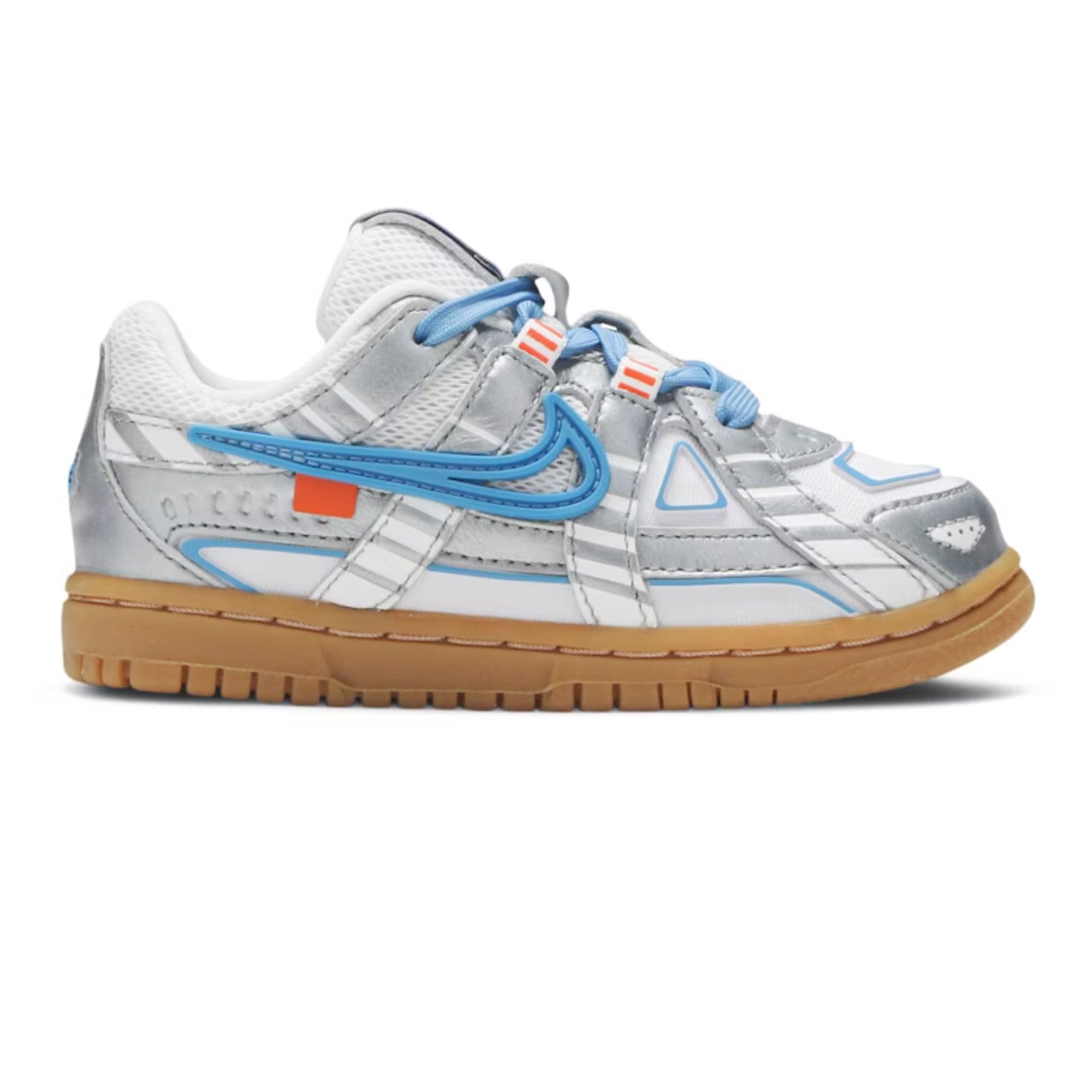 Original Title: Air Rubber Dunk x Off White 'UNC' TD   Optimized Title: Nike Air Rubber Dunk x Off-White UNC Sneakers for Men - Stylish & Comfortable Basketball Shoes for Casual Wear, Street Fashion & Sports