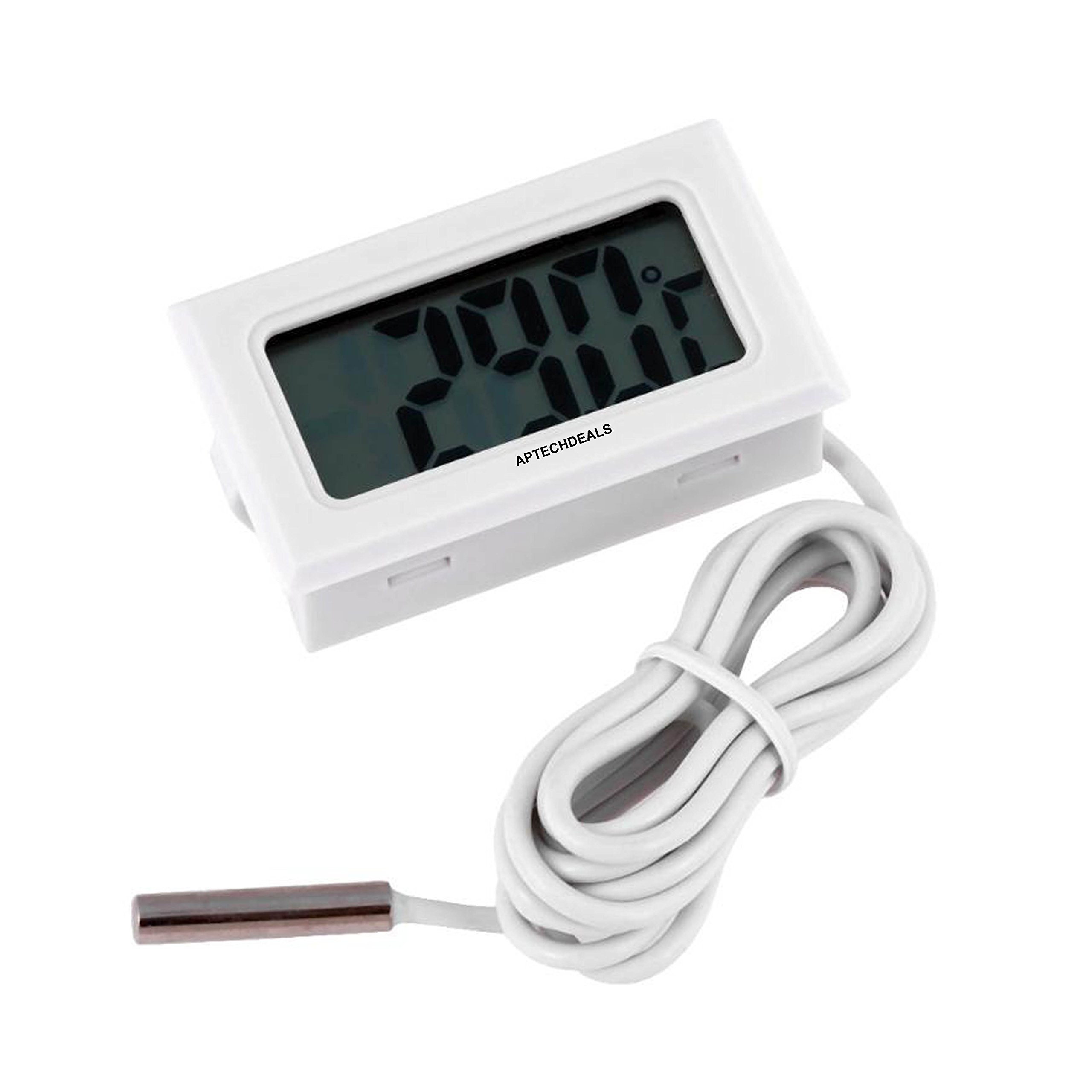 Digital Multimeter with LCD Display - AC/DC Voltage & Current Tester for Home, Automotive & Electrical Repairs | APTECH DEALS.COM