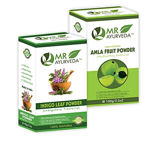 Amla Powder + Indigo Powder