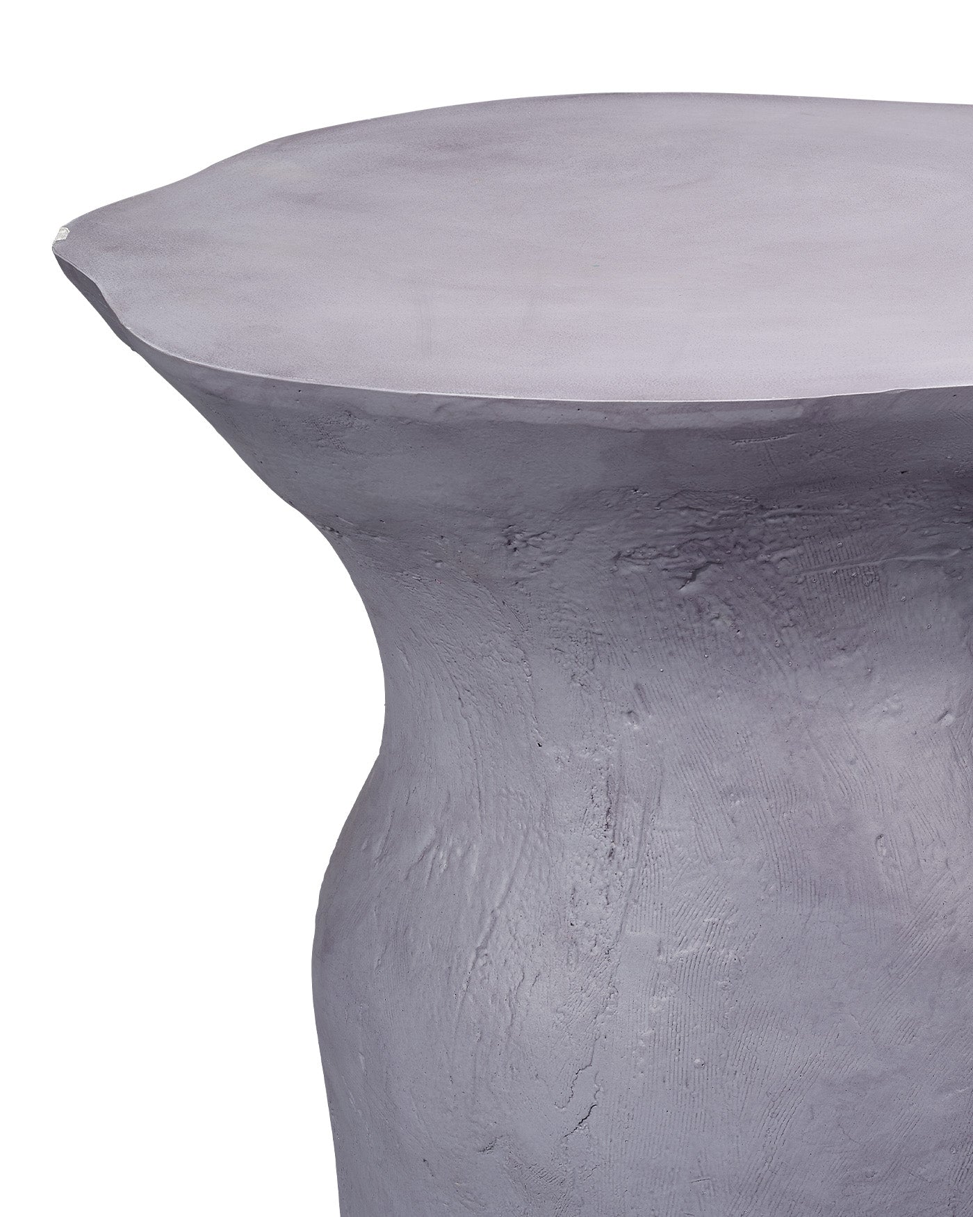Modern Sculpt Side Table - Minimalist End Table for Living Room, Bedroom, or Office - Stylish Accent Table with Unique Design for Home Decor