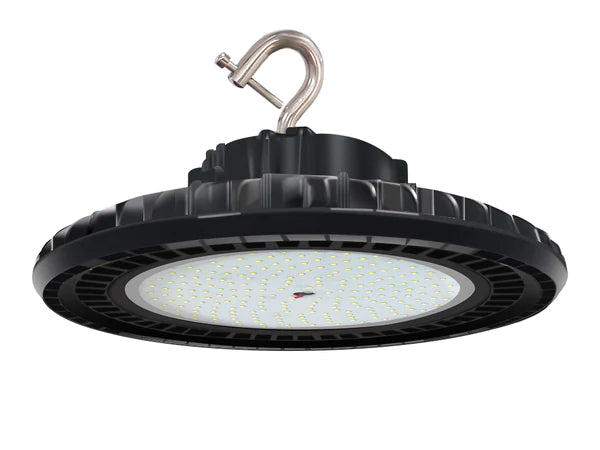 200W LED UFO High Bay Light - 5000K Daylight White - 200 Watt Energy Efficient Commercial Lighting for Warehouses, Factories & Garages