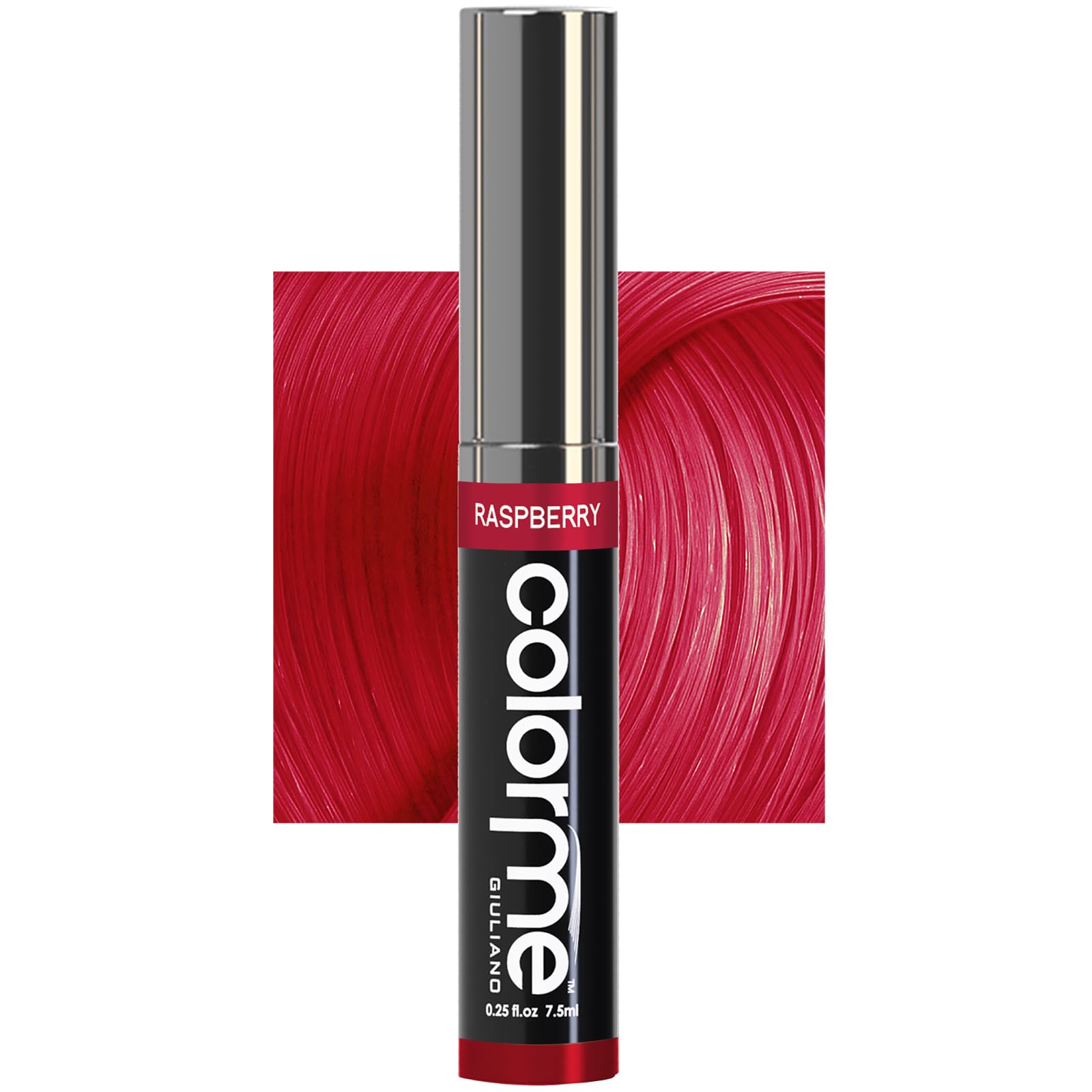Colorme Root Touch Up Temporary Hair Mascara - Semi-Permanent Hair Dye for Roots & Gray Coverage, Washes Out Easily (Raspberry) | Perfect for Quick Touch-Ups Between Salon Visits & Special Occasions