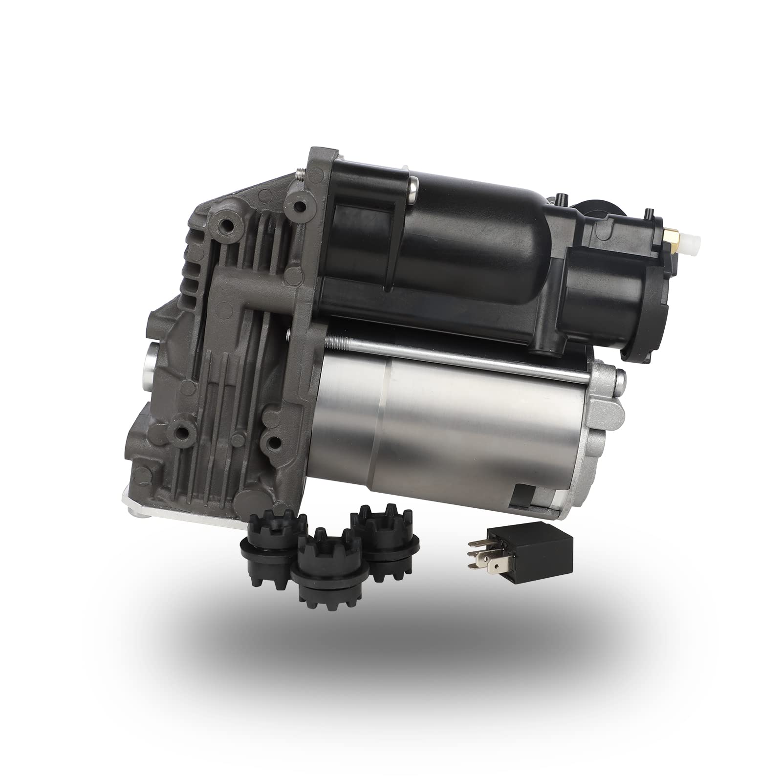 BMW X5 E70 X6 E71 E72 Air Suspension Compressor Pump Kit Replacement - OEM 37206799419 37206859714 37226785506 37206789938 - Fix Sagging Ride & Improve Off-Road Performance