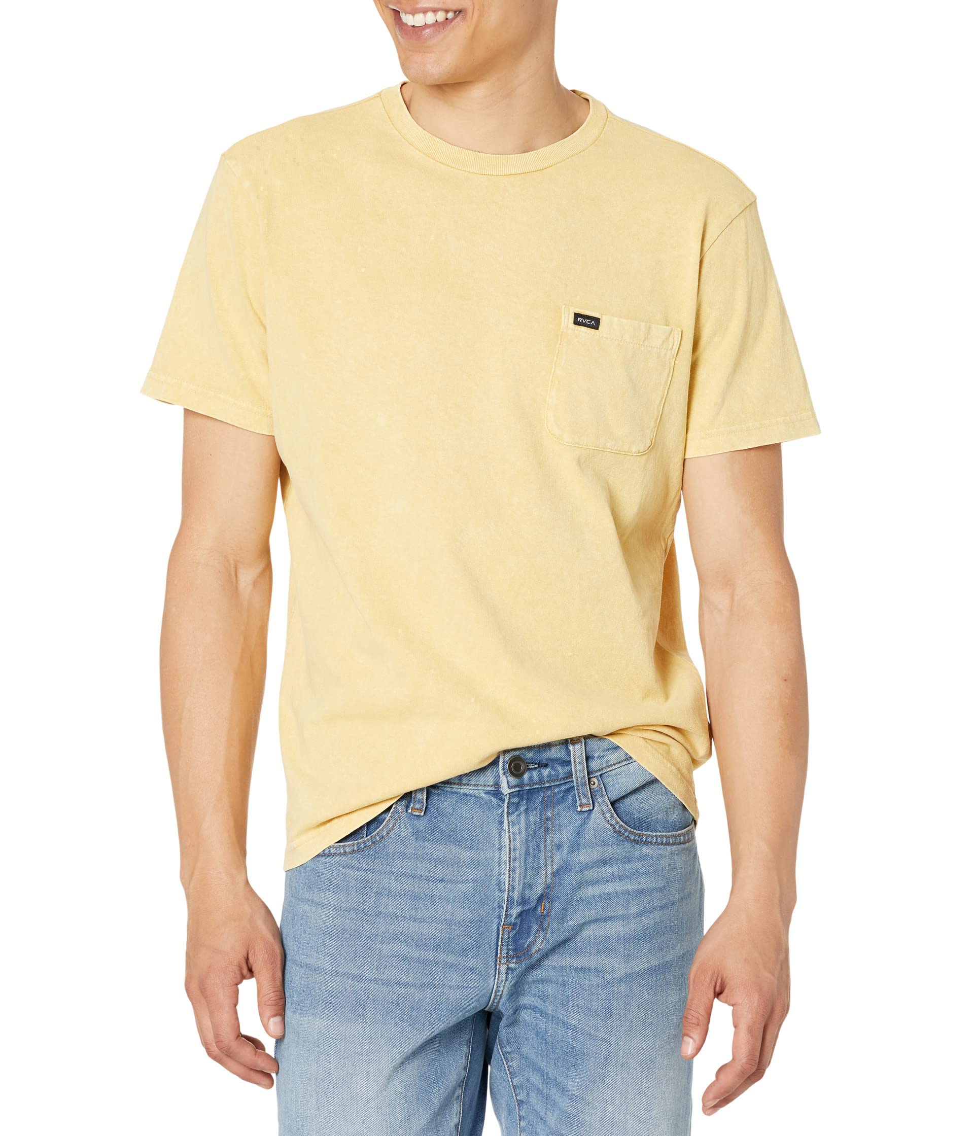 RVCA Men's Tie Dye T-Shirt - Soft Cotton Graphic Tee for Casual Wear, Street Style & Summer Outfits