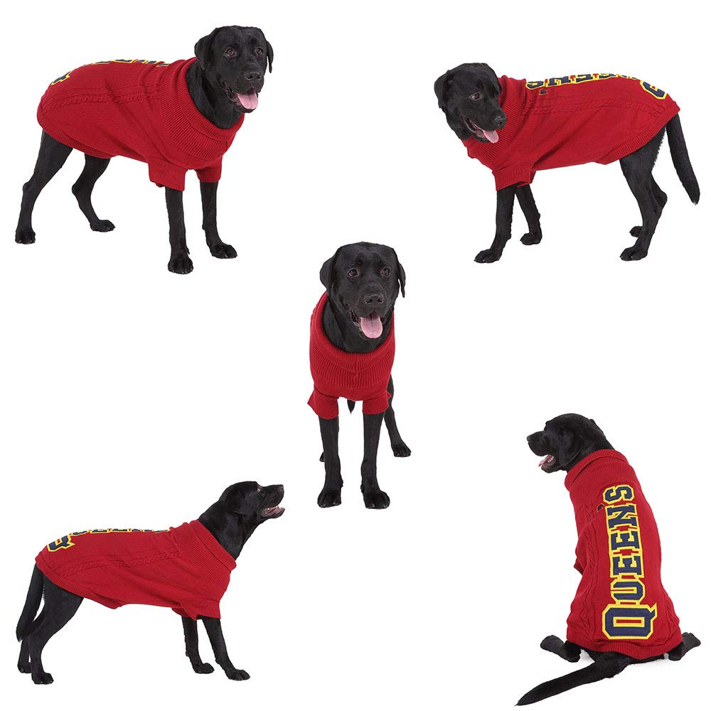 Oncpcare Knitwear Dog Sweater - Soft Thickened Warm Winter Coat for Large Dogs, Cold Weather Jacket Apparel Pet Clothing | Outdoor Walking, Winter Protection & Fashion