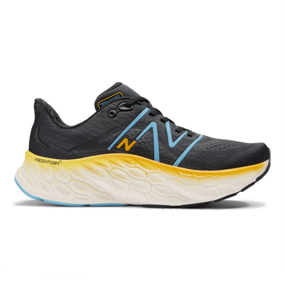 New Balance Men's Fresh Foam X More V4 Running Shoes - Lightweight Cushioned Sneakers for Jogging, Gym & Everyday Wear