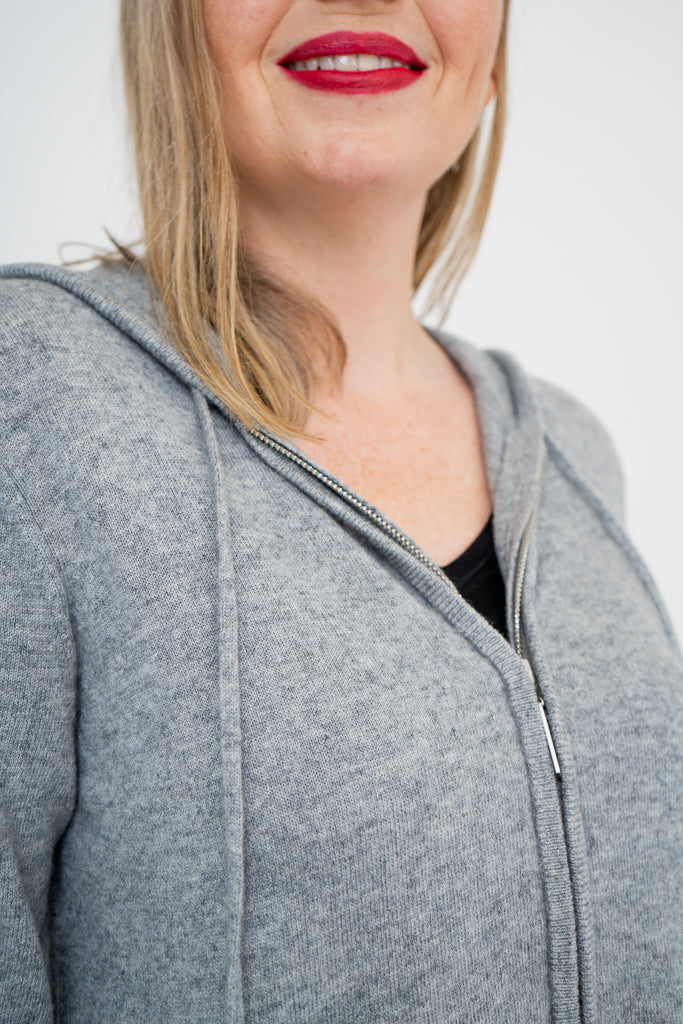 Premium Wool Cashmere Sweater for Women & Men - Soft & Warm Grey Pullover - Perfect for Winter, Fall & Cozy Outfits
