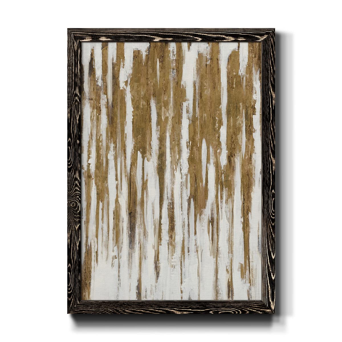 Renditions Gallery Wall Art - Black Framed Canvas 27x37 - Bohemian Country Home Decor for Living Room, Bedroom & Office - Travel Inspired Goldsicles Lifestyle Artwork